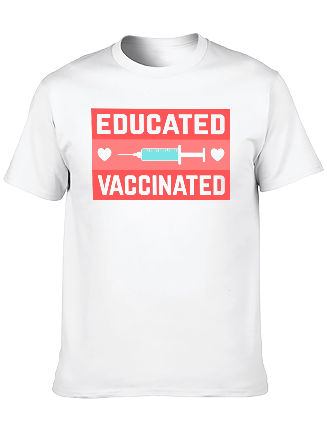 Educated & Vaccinated Graphic T-Shirt