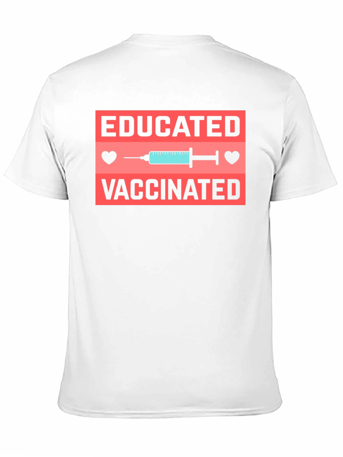 Educated & Vaccinated Graphic T-Shirt