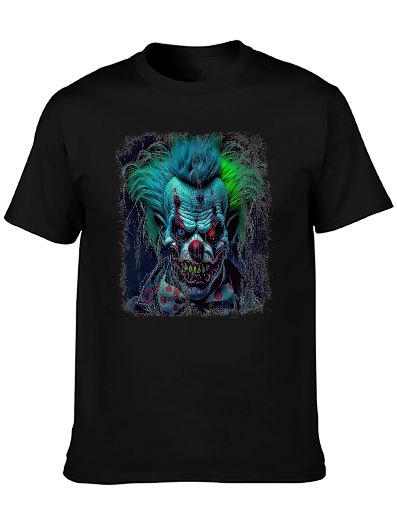 Creepy Clown Graphic Tee - Horror T-Shirt