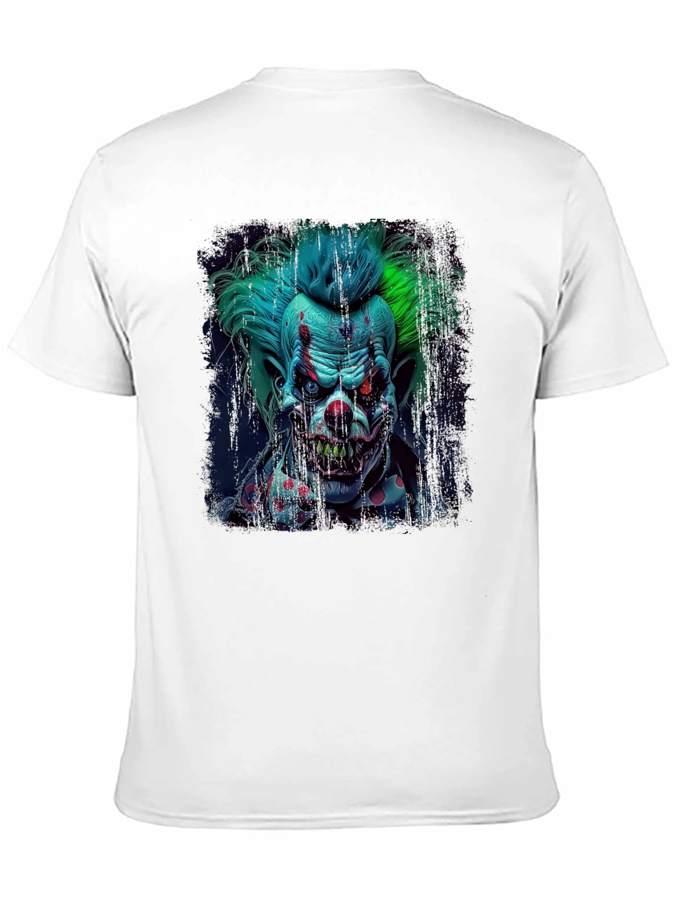 Creepy Clown Graphic Tee - Horror T-Shirt