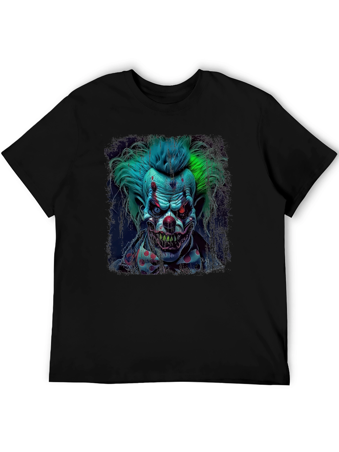 Creepy Clown Graphic Tee - Horror T-Shirt