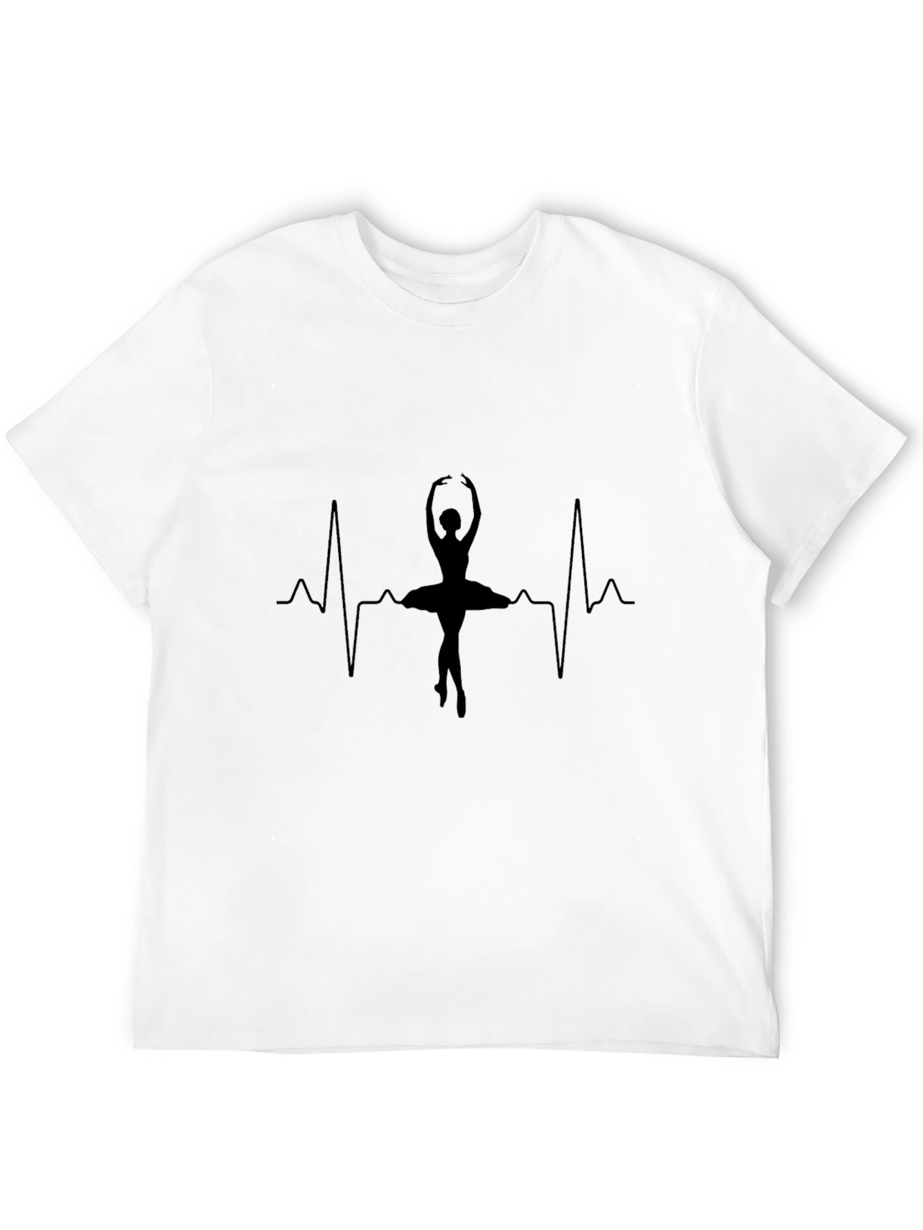 Ballet Heartbeat Black T-Shirt