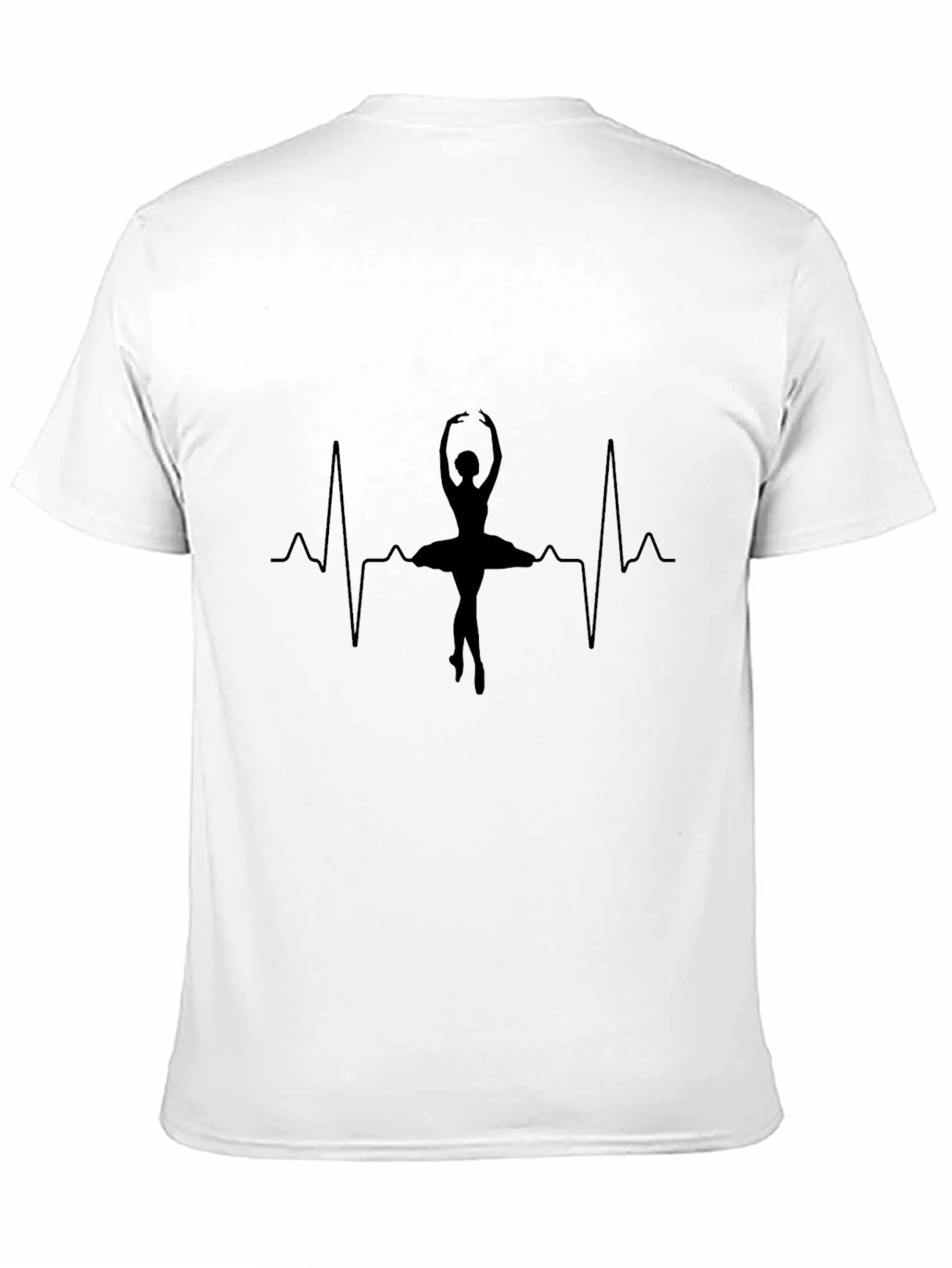 Ballet Heartbeat Black T-Shirt