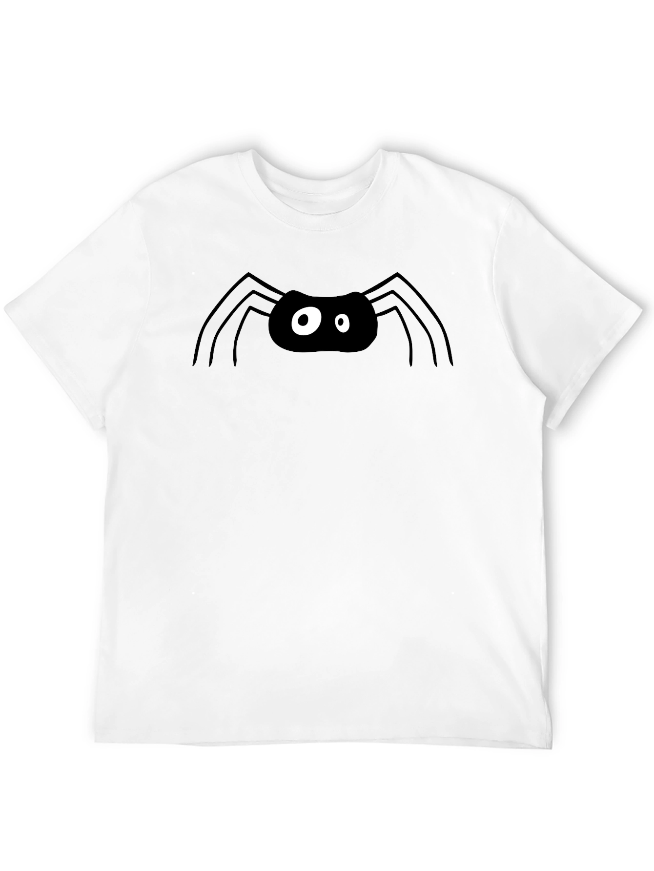 Spooky Spider Graphic Tee - Halloween Ready