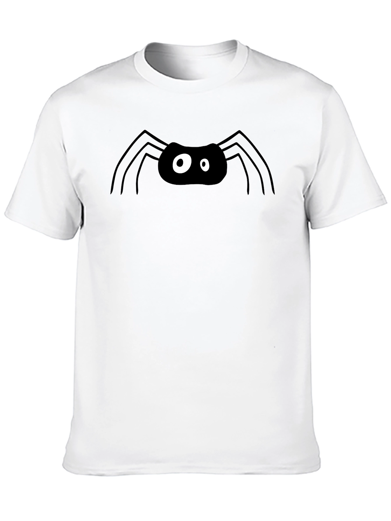 Spooky Spider Graphic Tee - Halloween Ready