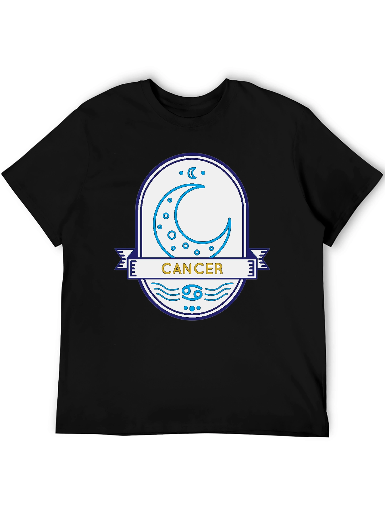 Cancer Zodiac Graphic T-Shirt - Astrology Tee