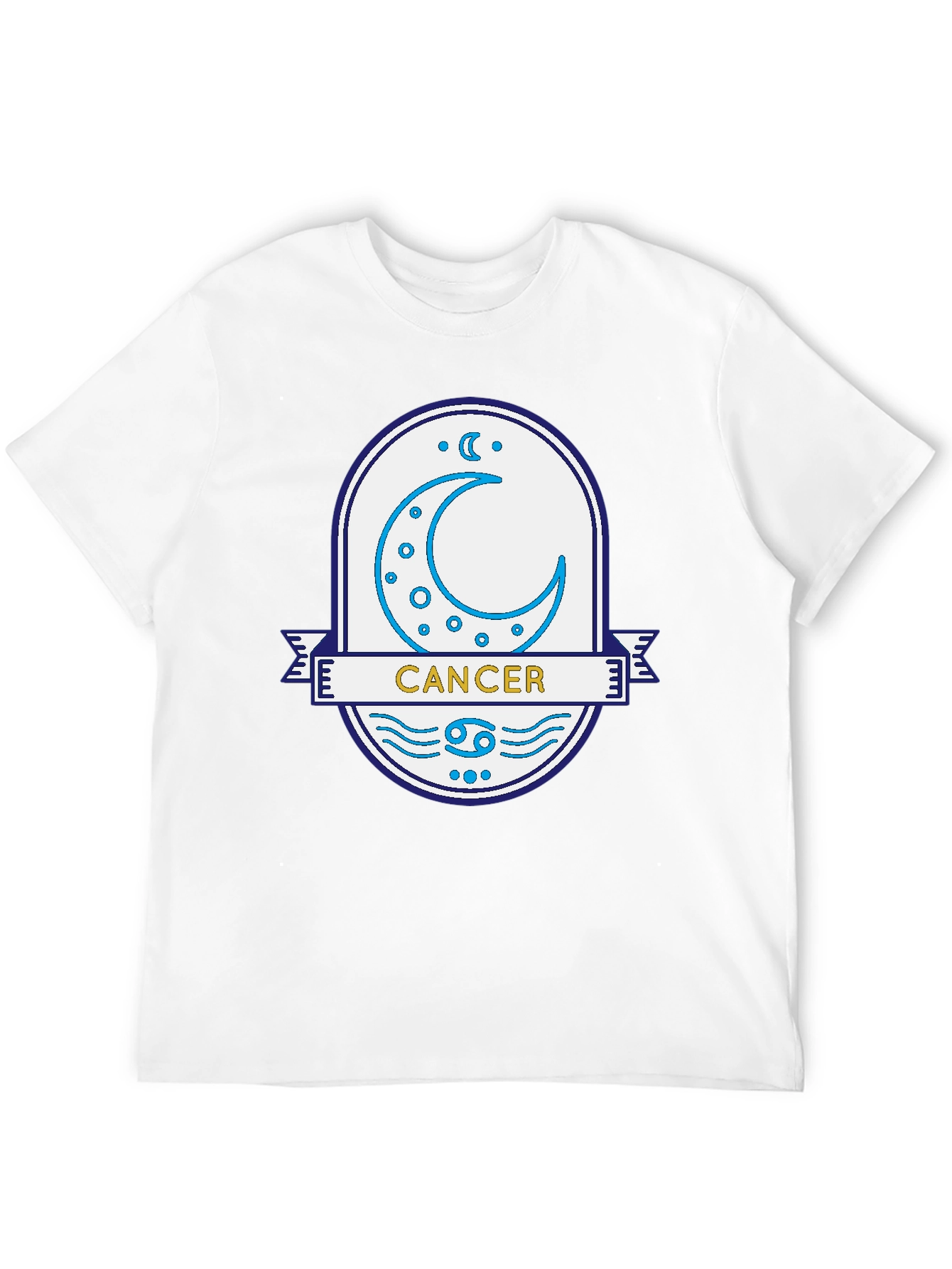 Cancer Zodiac Graphic T-Shirt - Astrology Tee