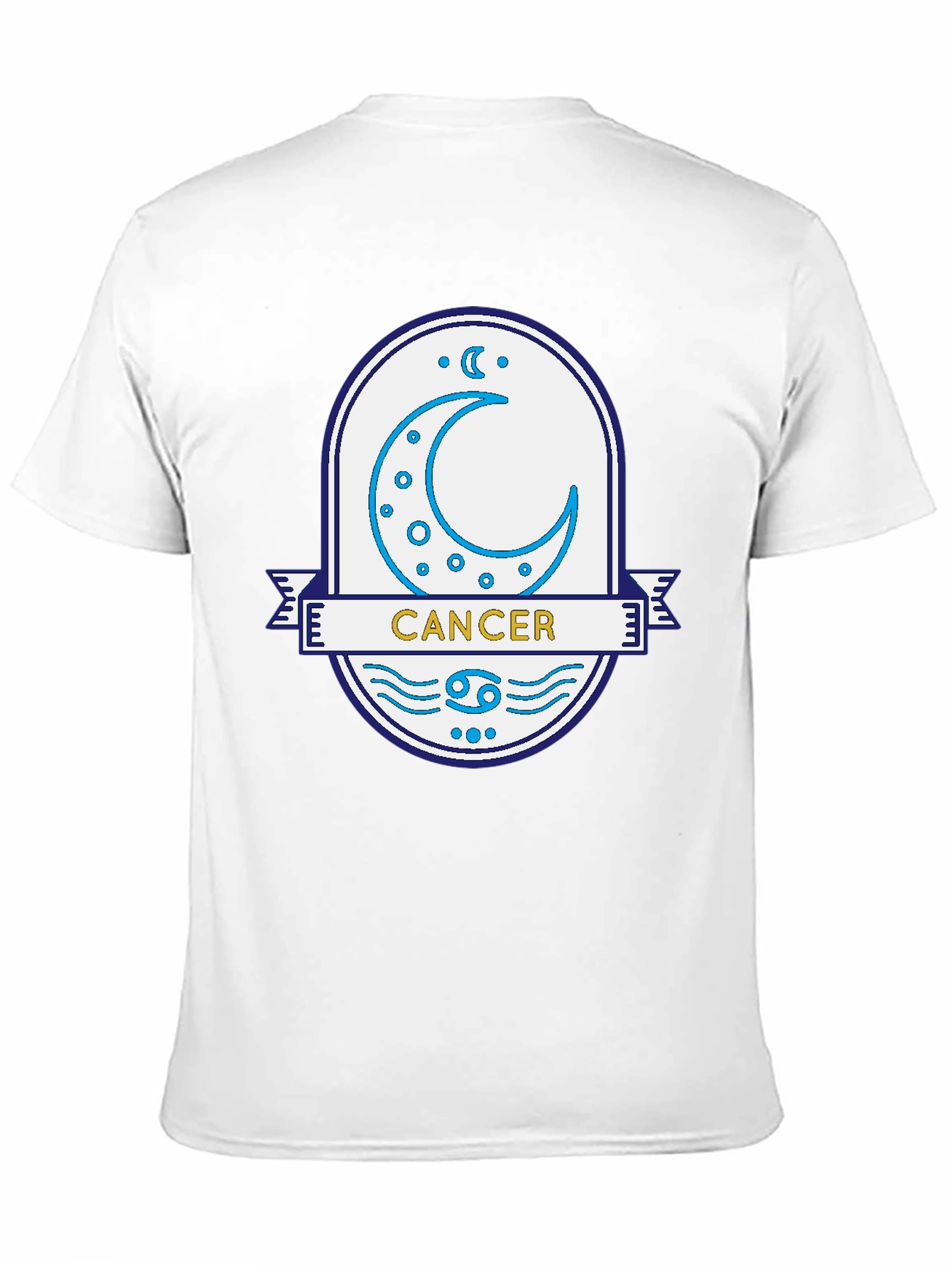 Cancer Zodiac Graphic T-Shirt - Astrology Tee