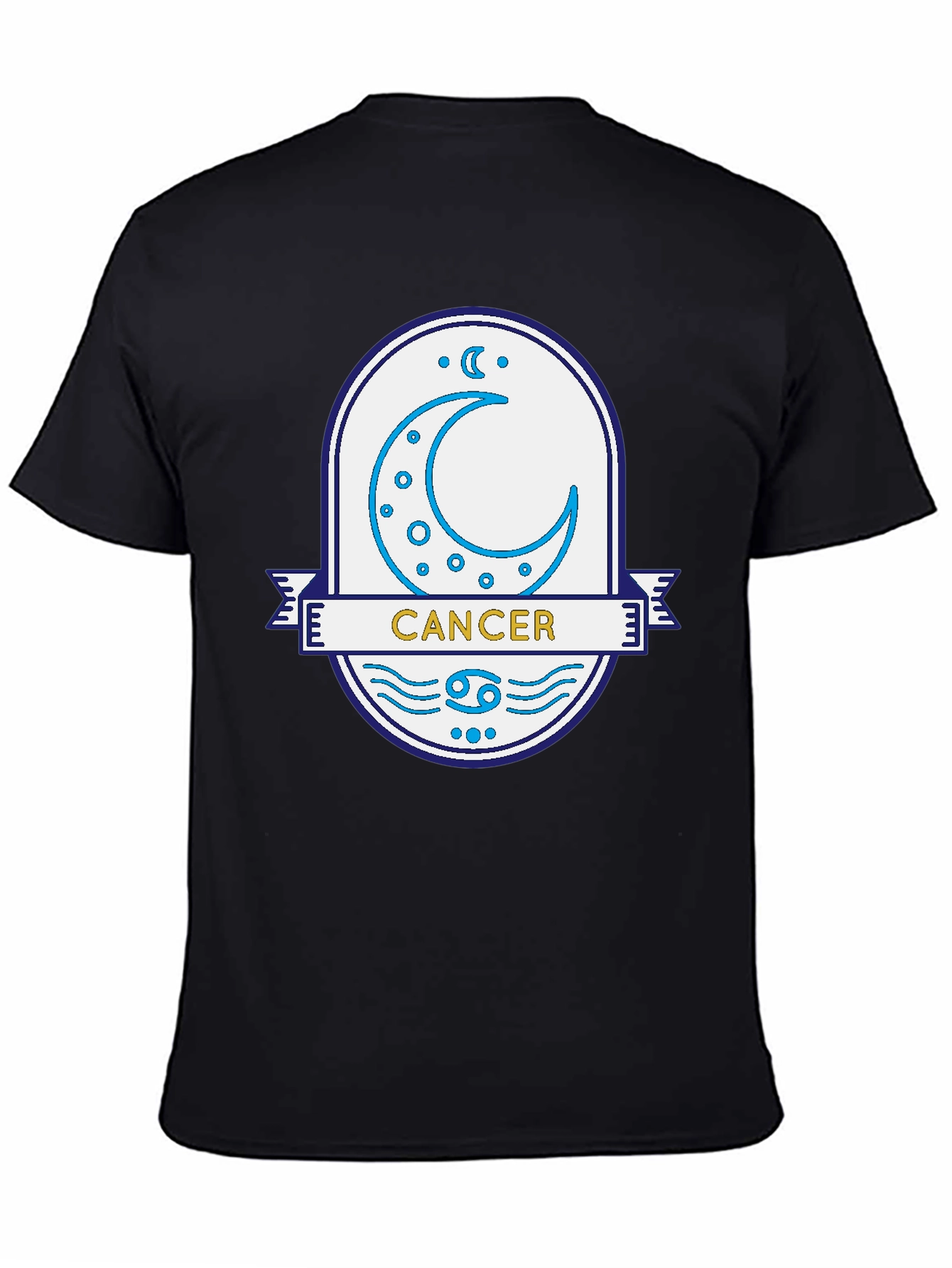 Cancer Zodiac Graphic T-Shirt - Astrology Tee