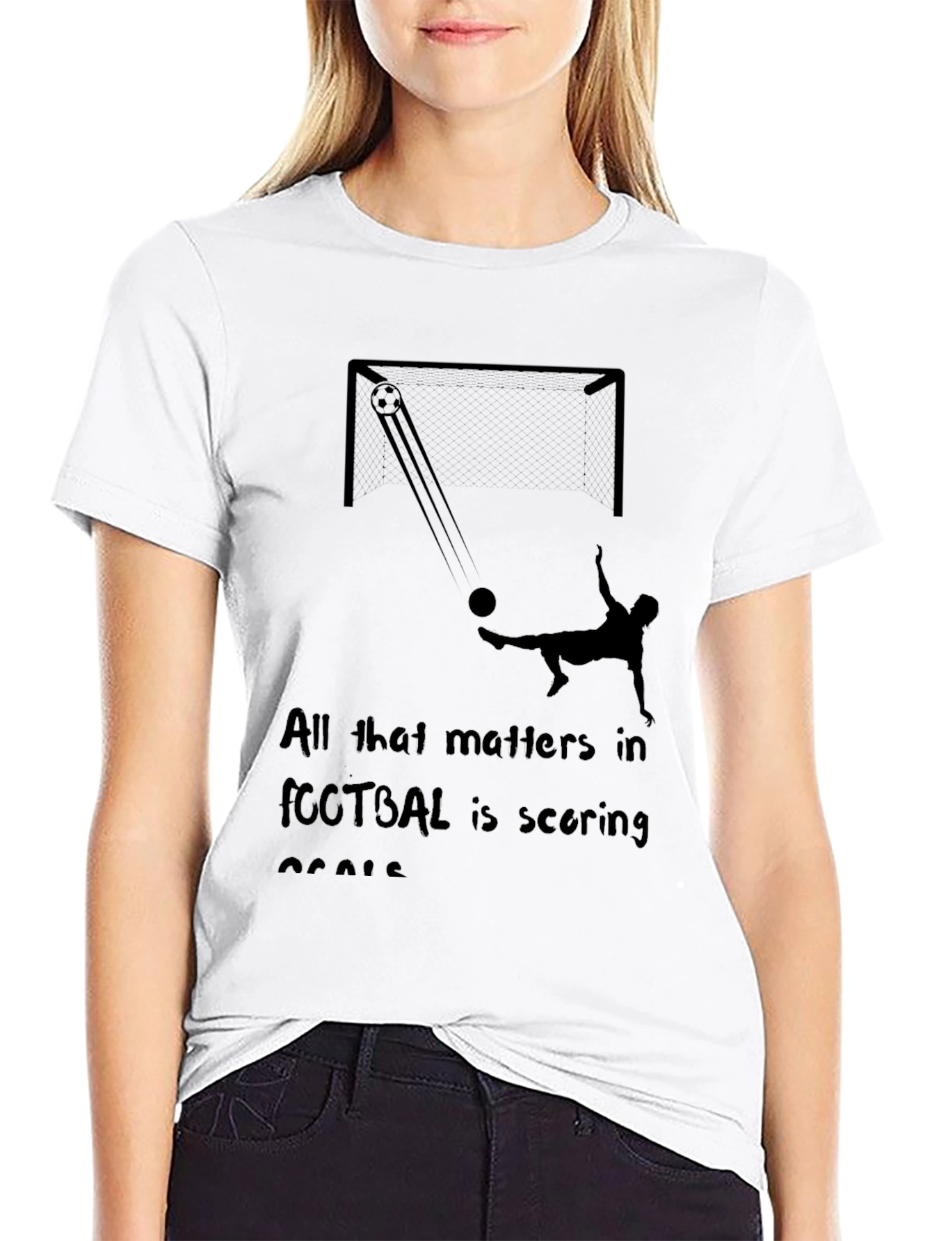 Football Scoring Goals T-Shirt