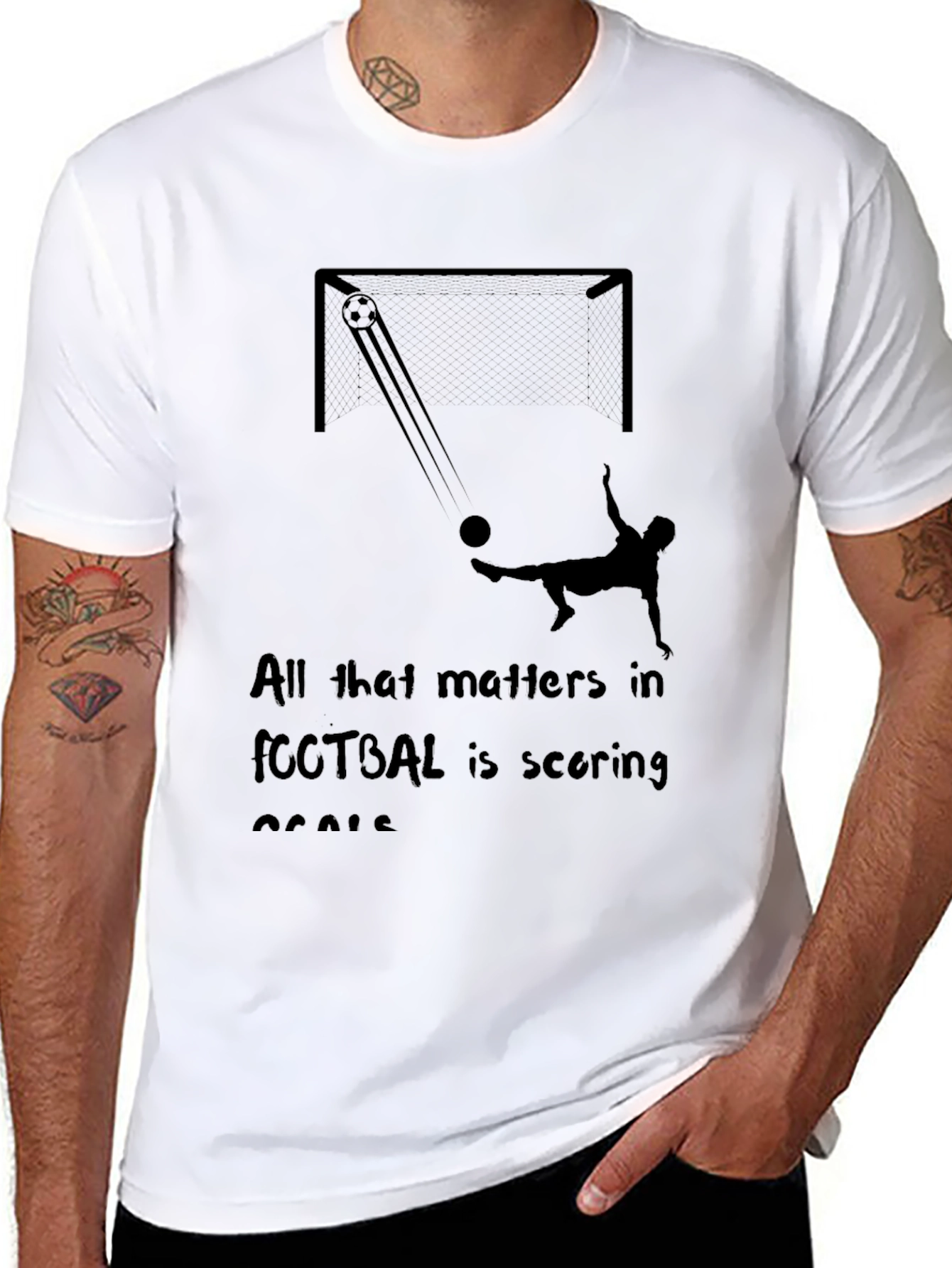 Football Scoring Goals T-Shirt