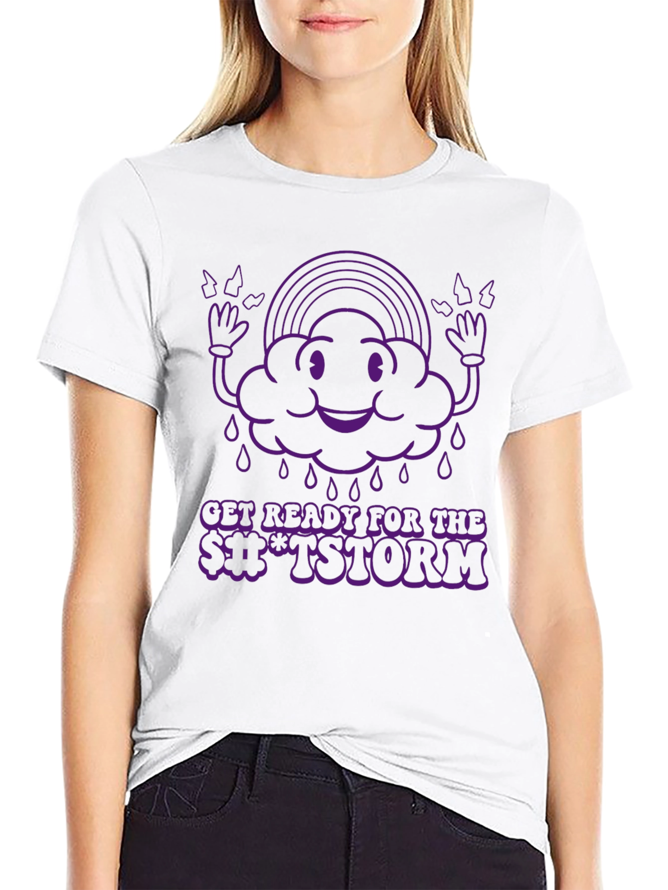 Funny Storm T-Shirt - Get Ready!