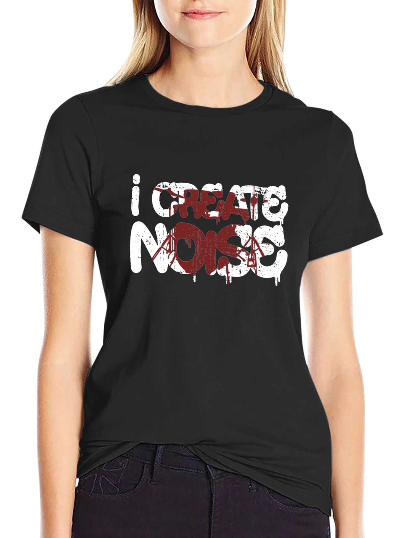 I Create Noise Graphic T-Shirt