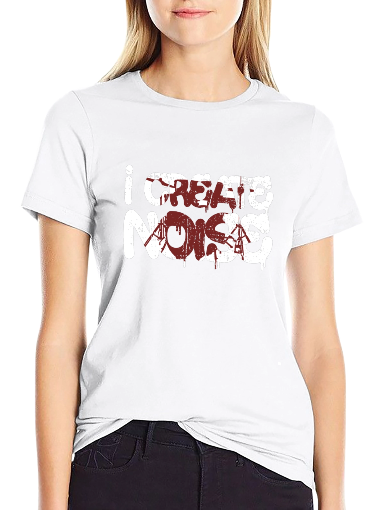 I Create Noise Graphic T-Shirt