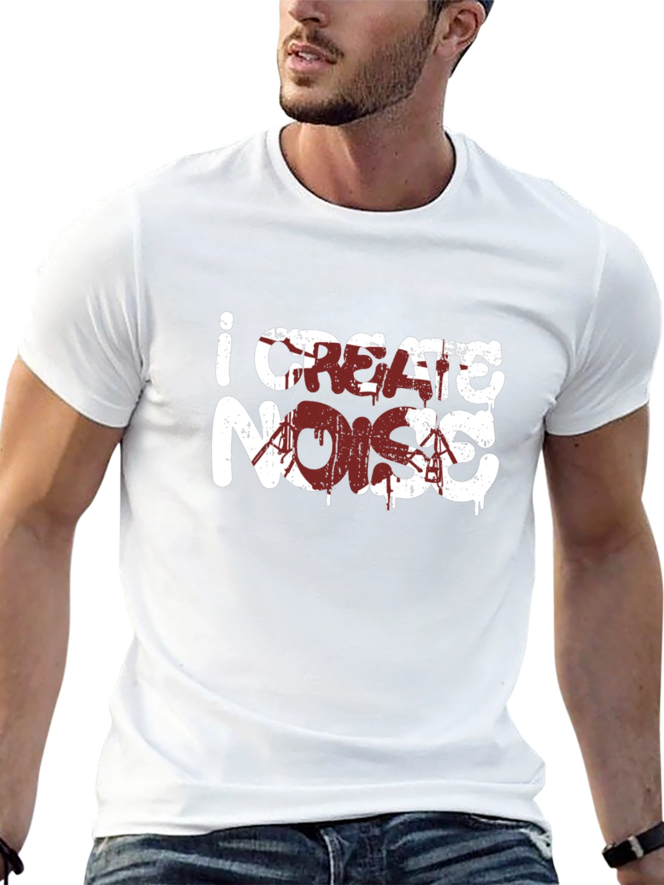 I Create Noise Graphic T-Shirt
