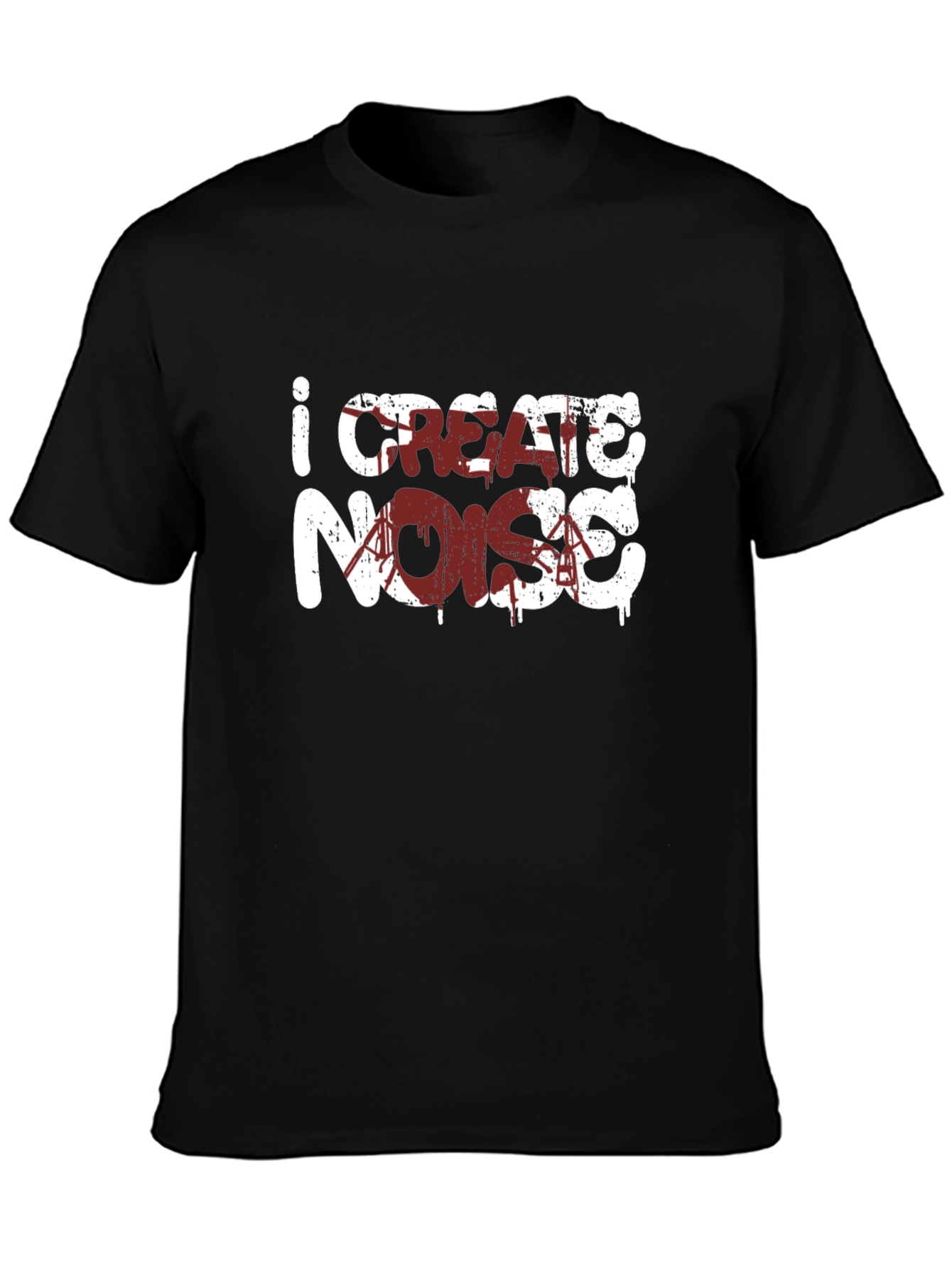I Create Noise Graphic T-Shirt