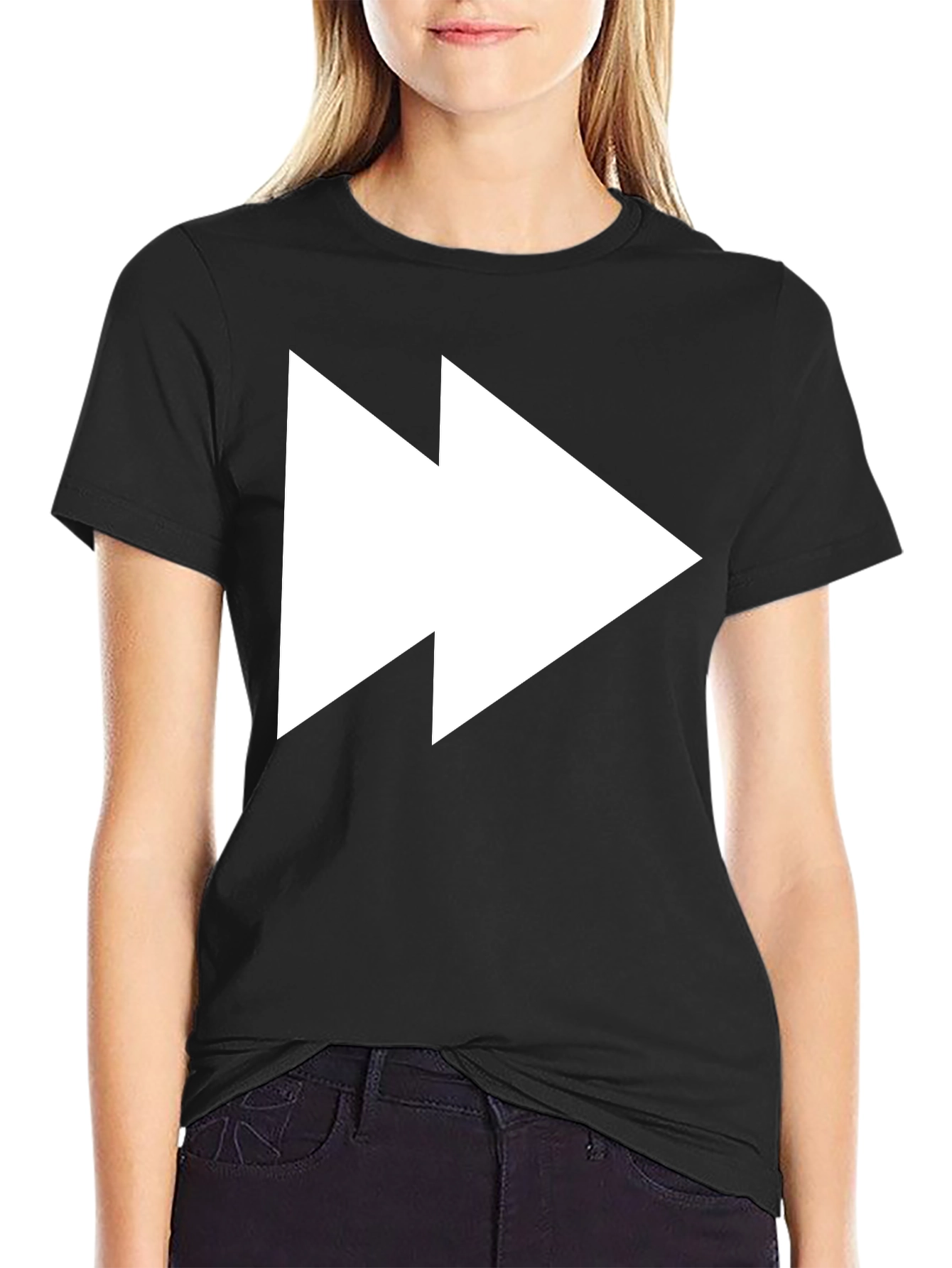 Forward Play Black T-Shirt