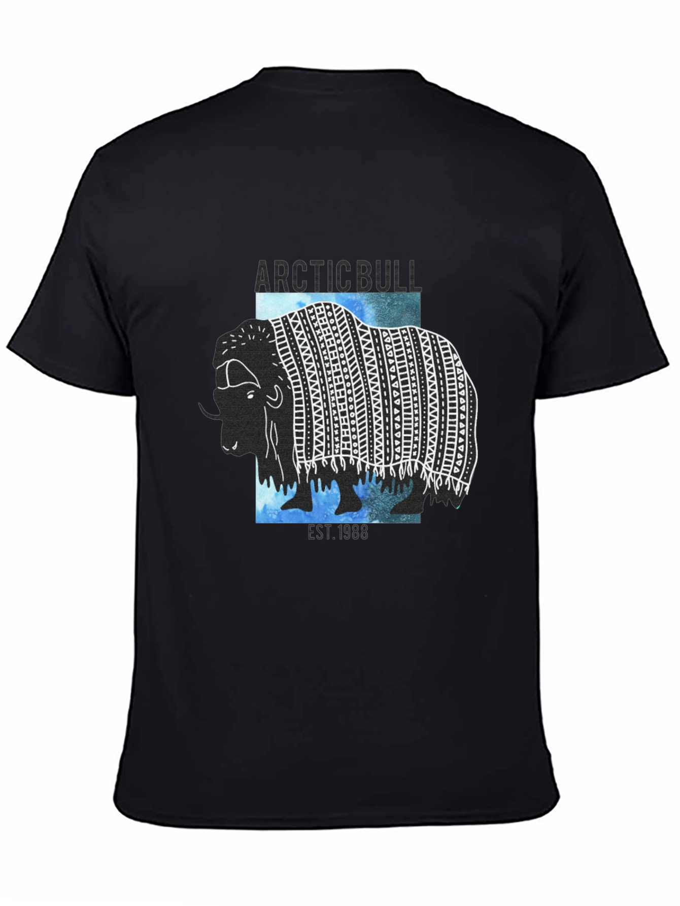 Arctic Bull Graphic Tee - Unique Design Casual Style