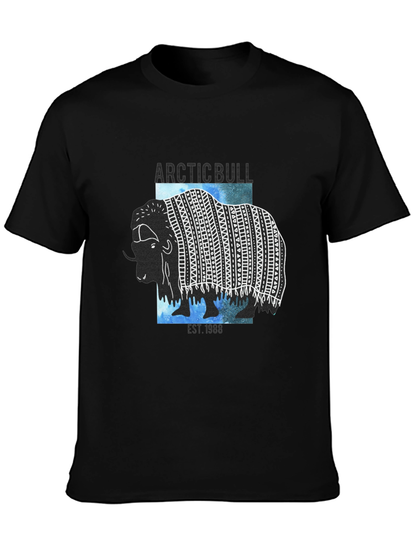 Arctic Bull Graphic Tee - Unique Design Casual Style