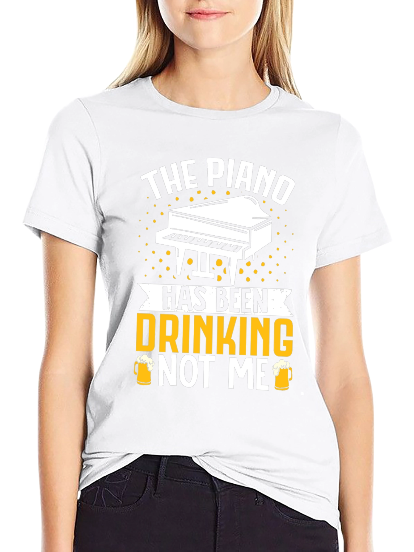 The Piano Has Been Drinking T-Shirt