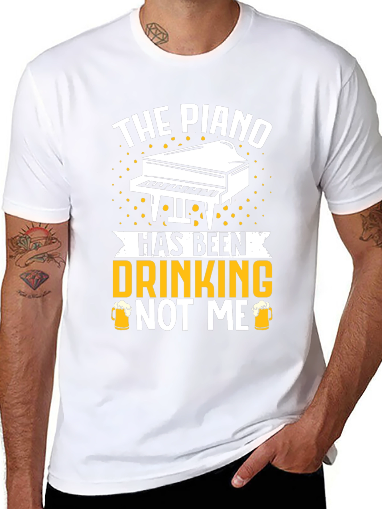 The Piano Has Been Drinking T-Shirt