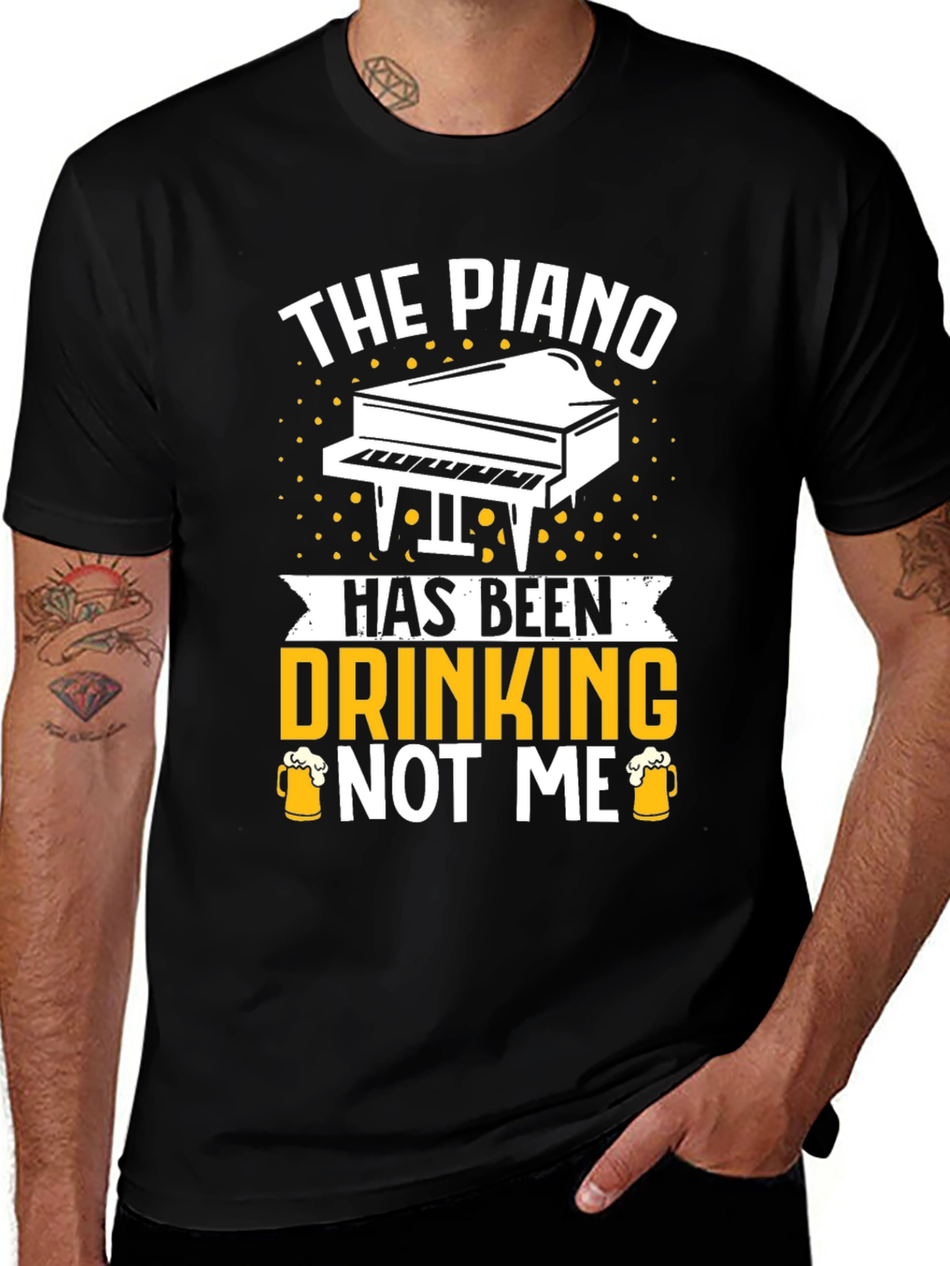 The Piano Has Been Drinking T-Shirt