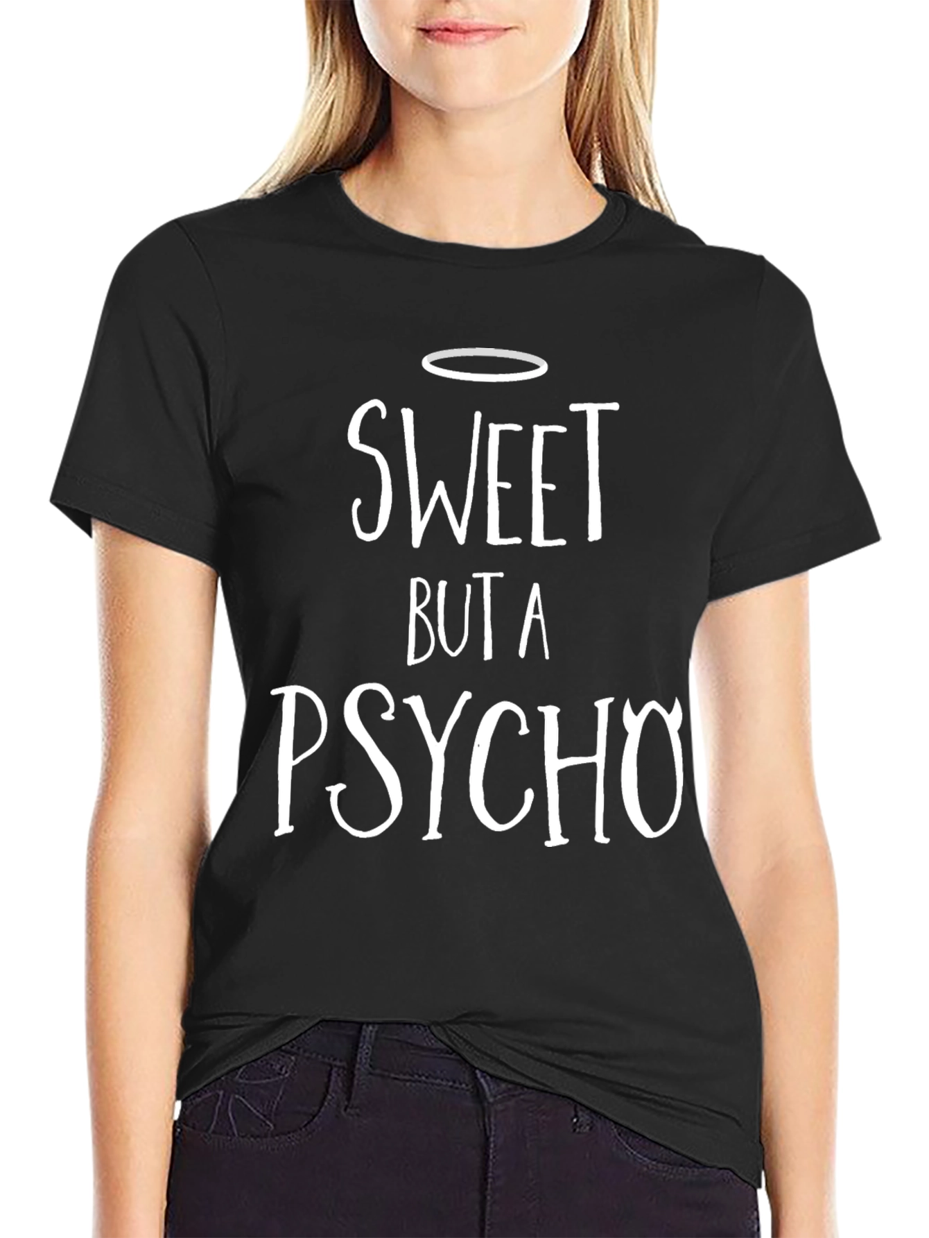 Sweet But a Psycho Mens Graphic Tee