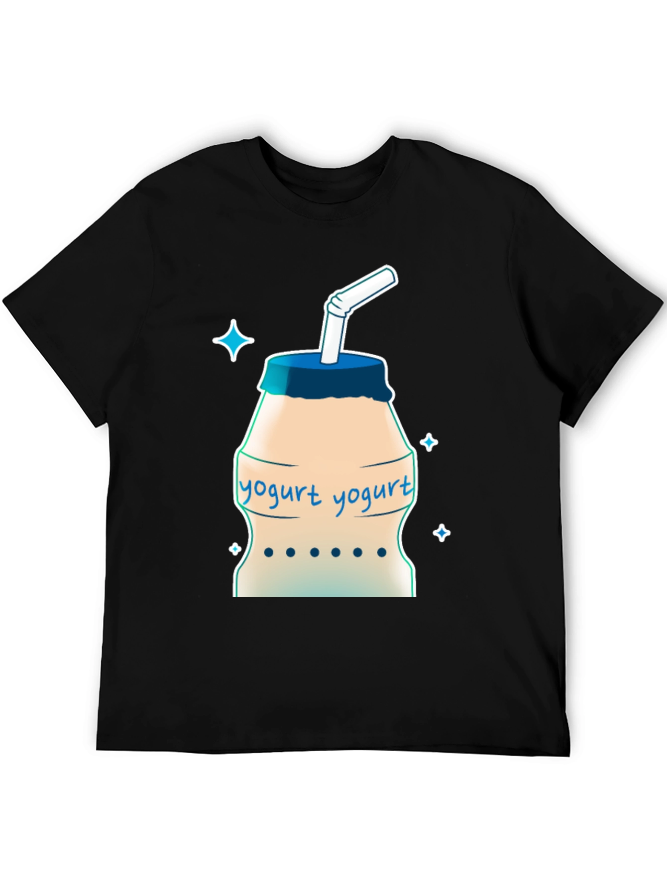 Yogurt Drink T-Shirt - Cool Graphic Tee