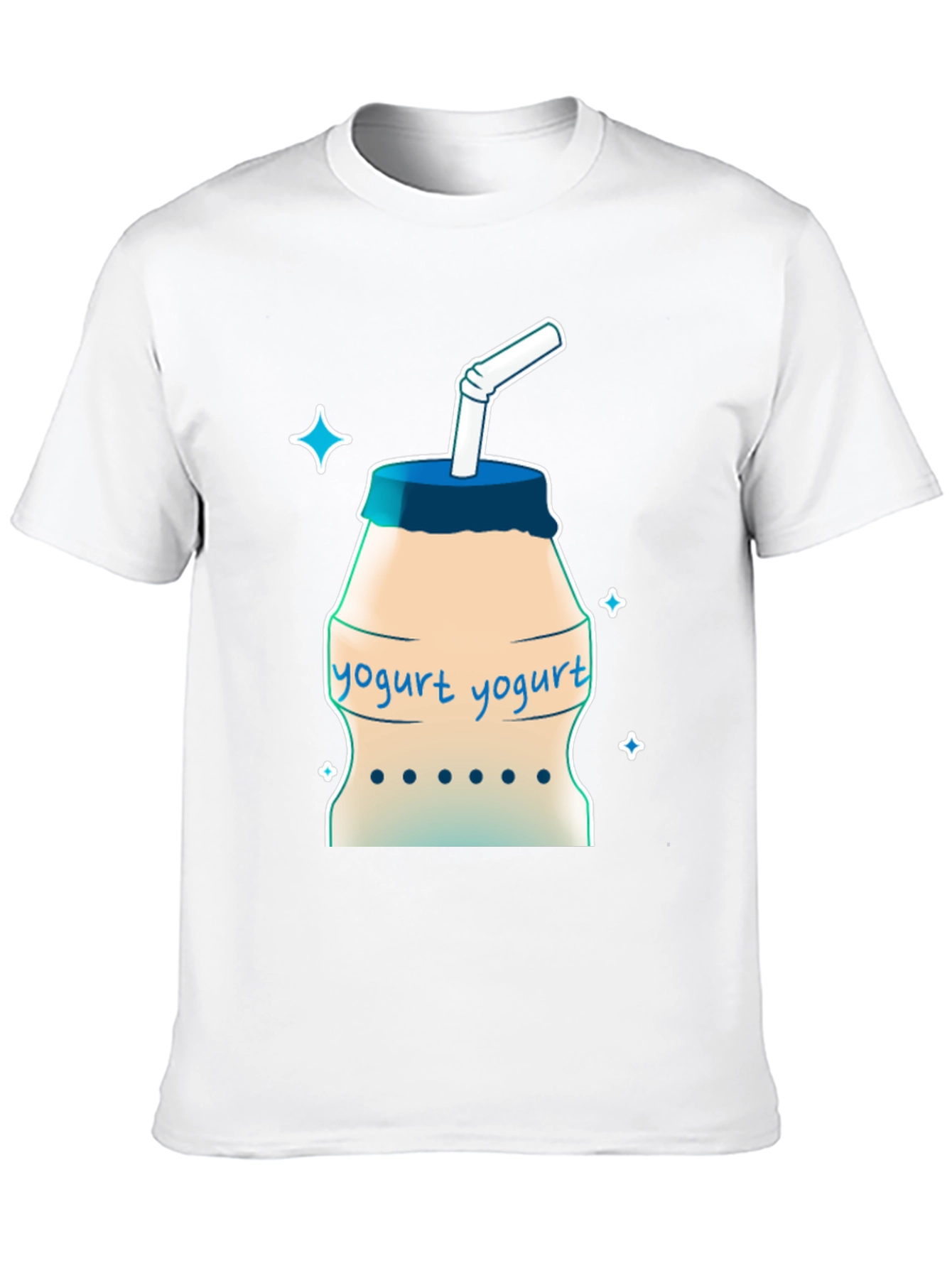 Yogurt Drink T-Shirt - Cool Graphic Tee
