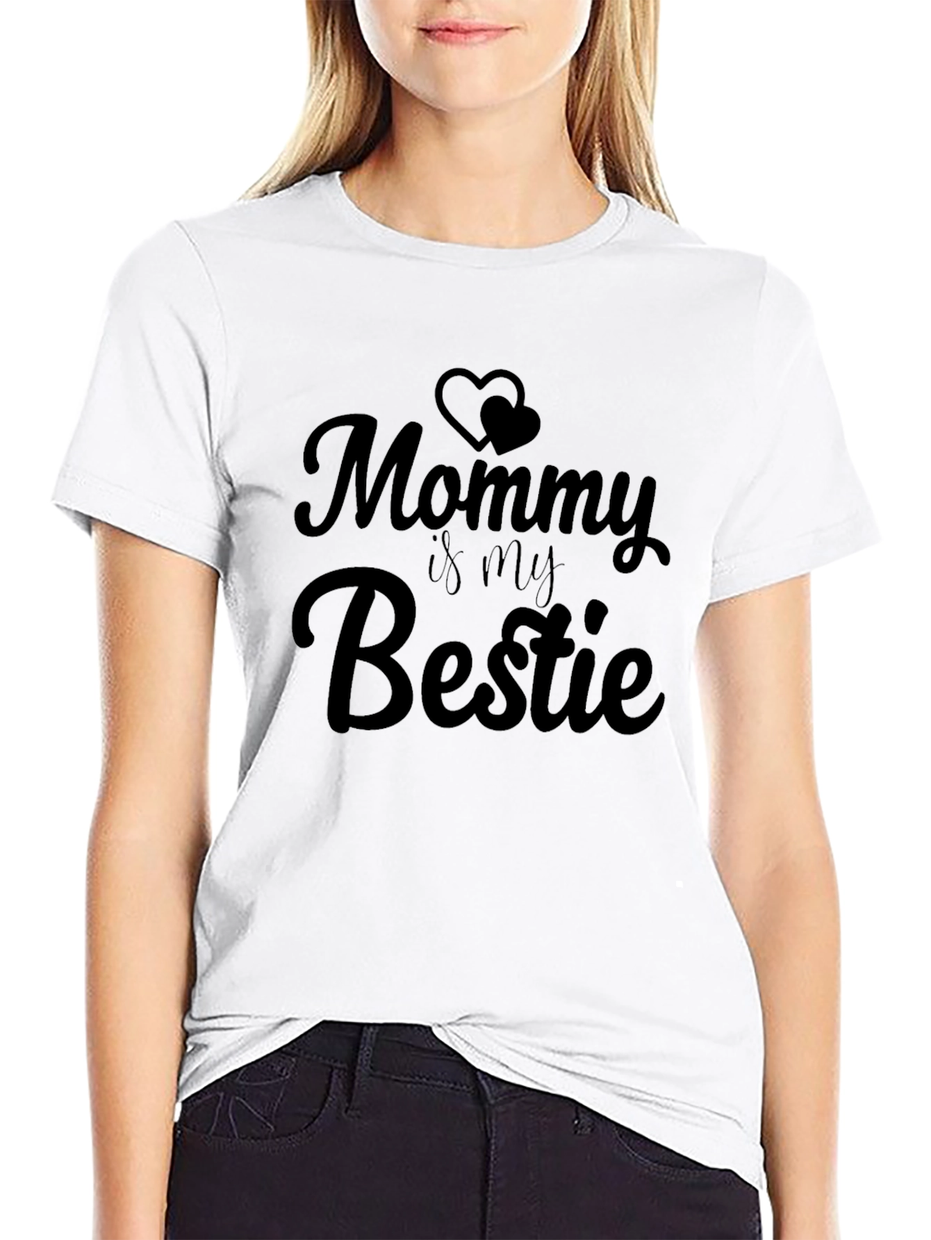 Mommy is my Bestie Graphic T-Shirt