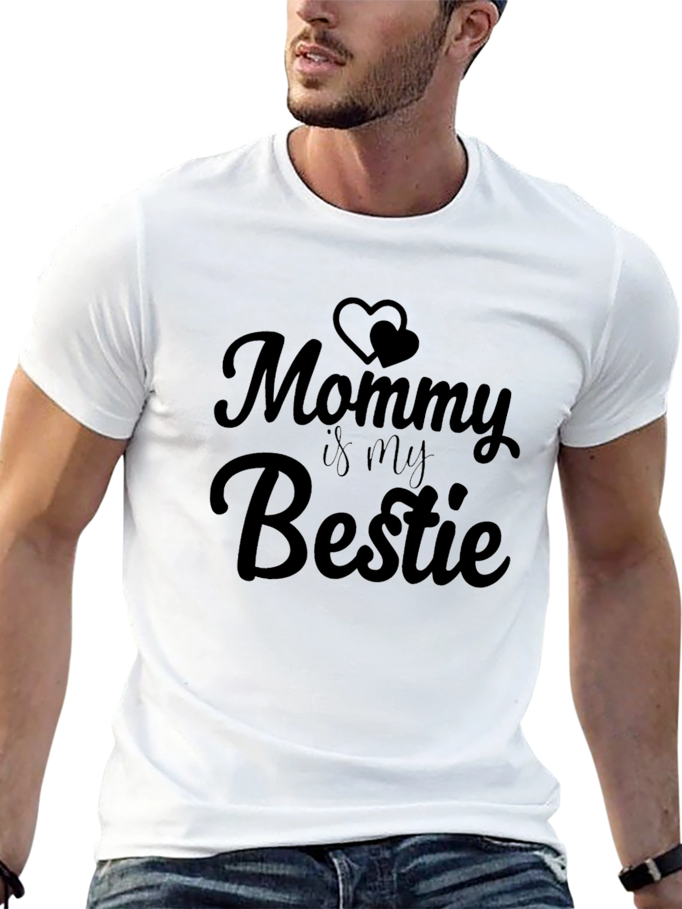 Mommy is my Bestie Graphic T-Shirt