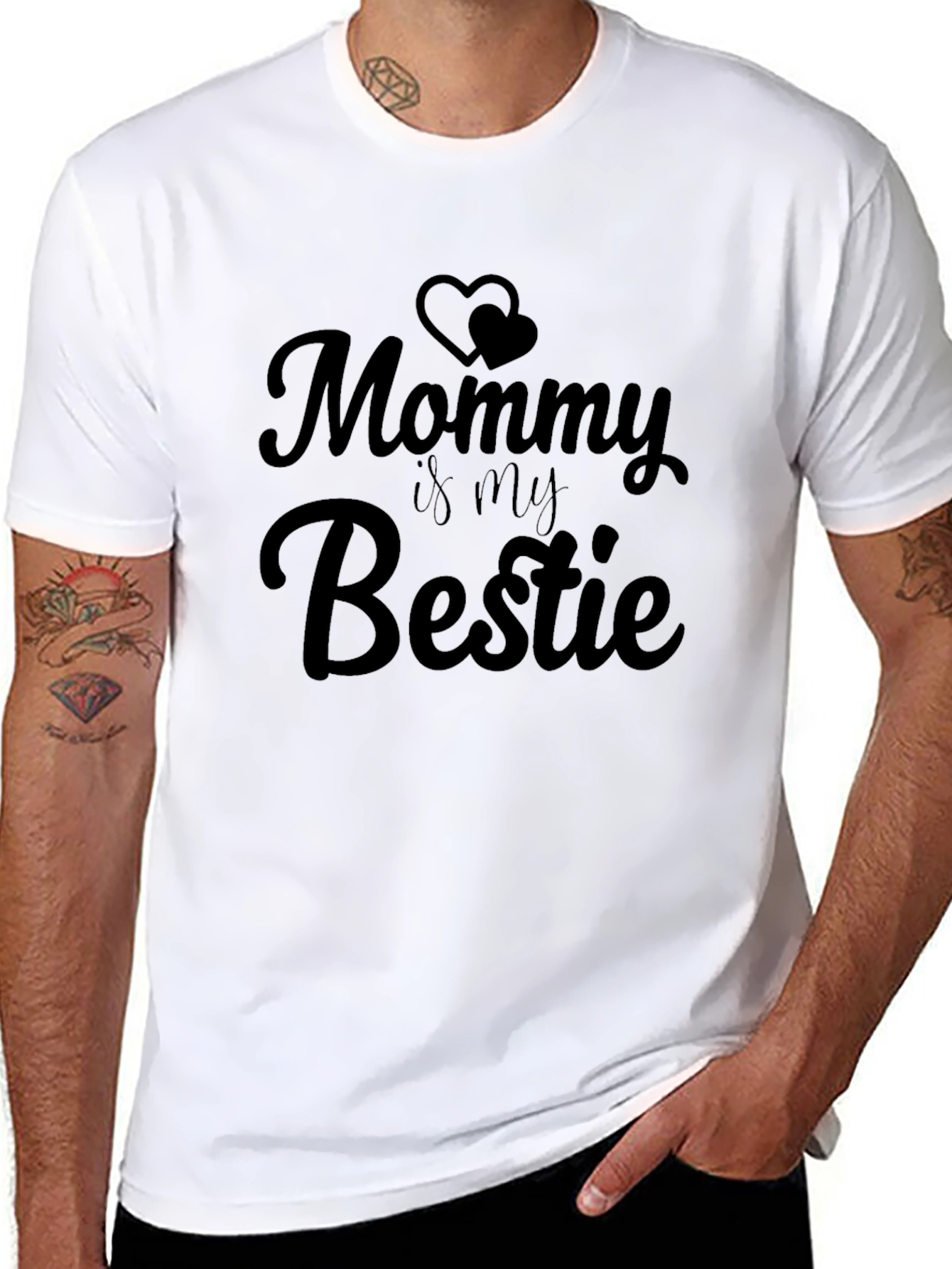 Mommy is my Bestie Graphic T-Shirt