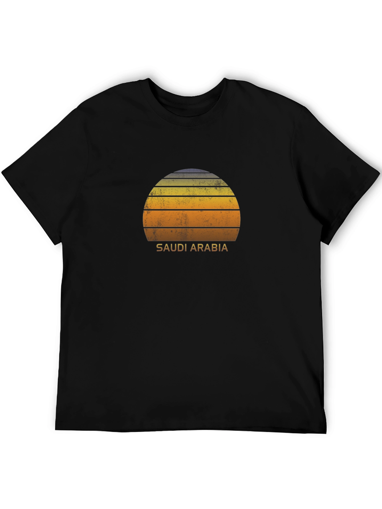 Retro Saudi Arabia Sunset Graphic Tee