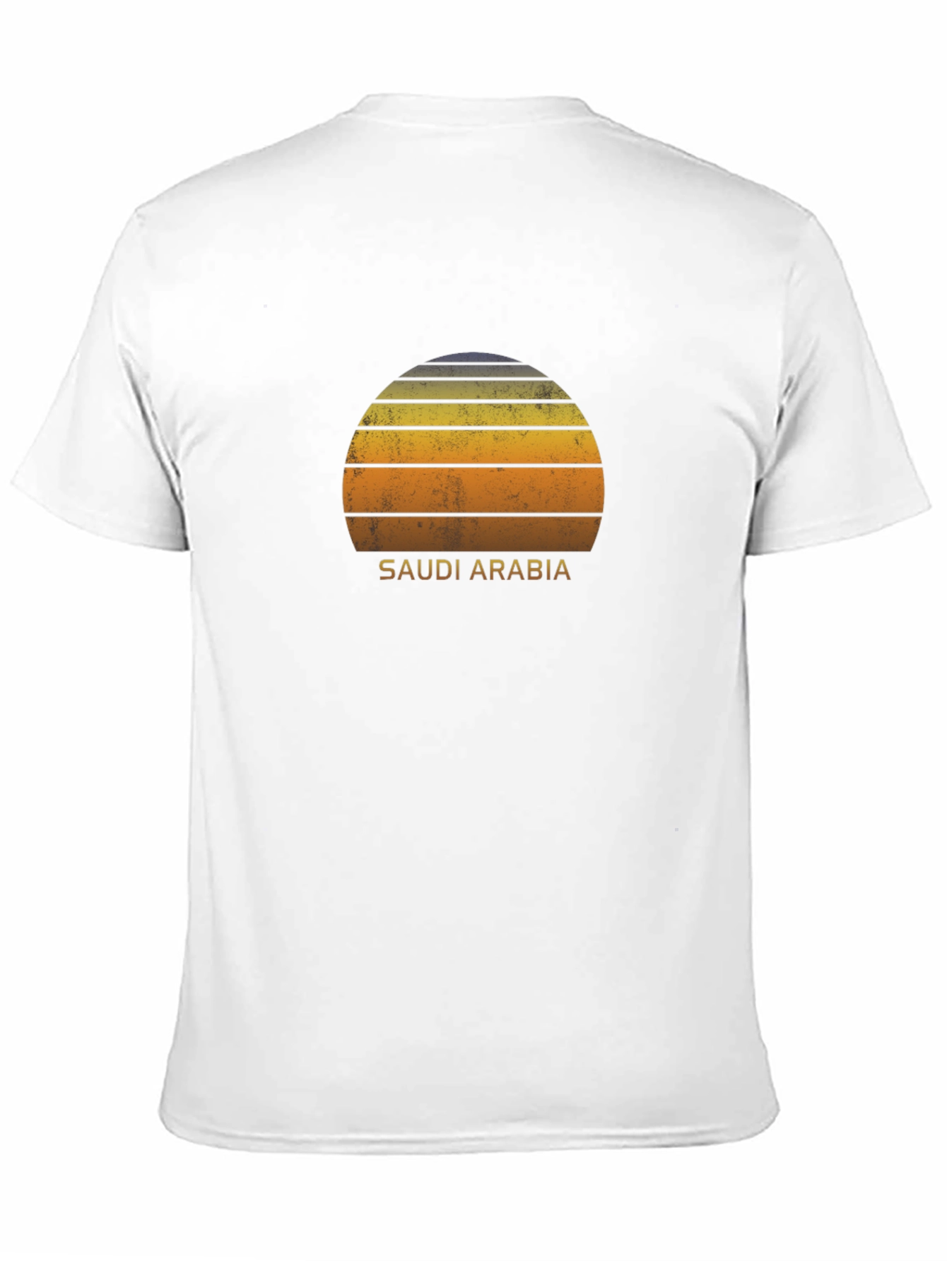 Retro Saudi Arabia Sunset Graphic Tee