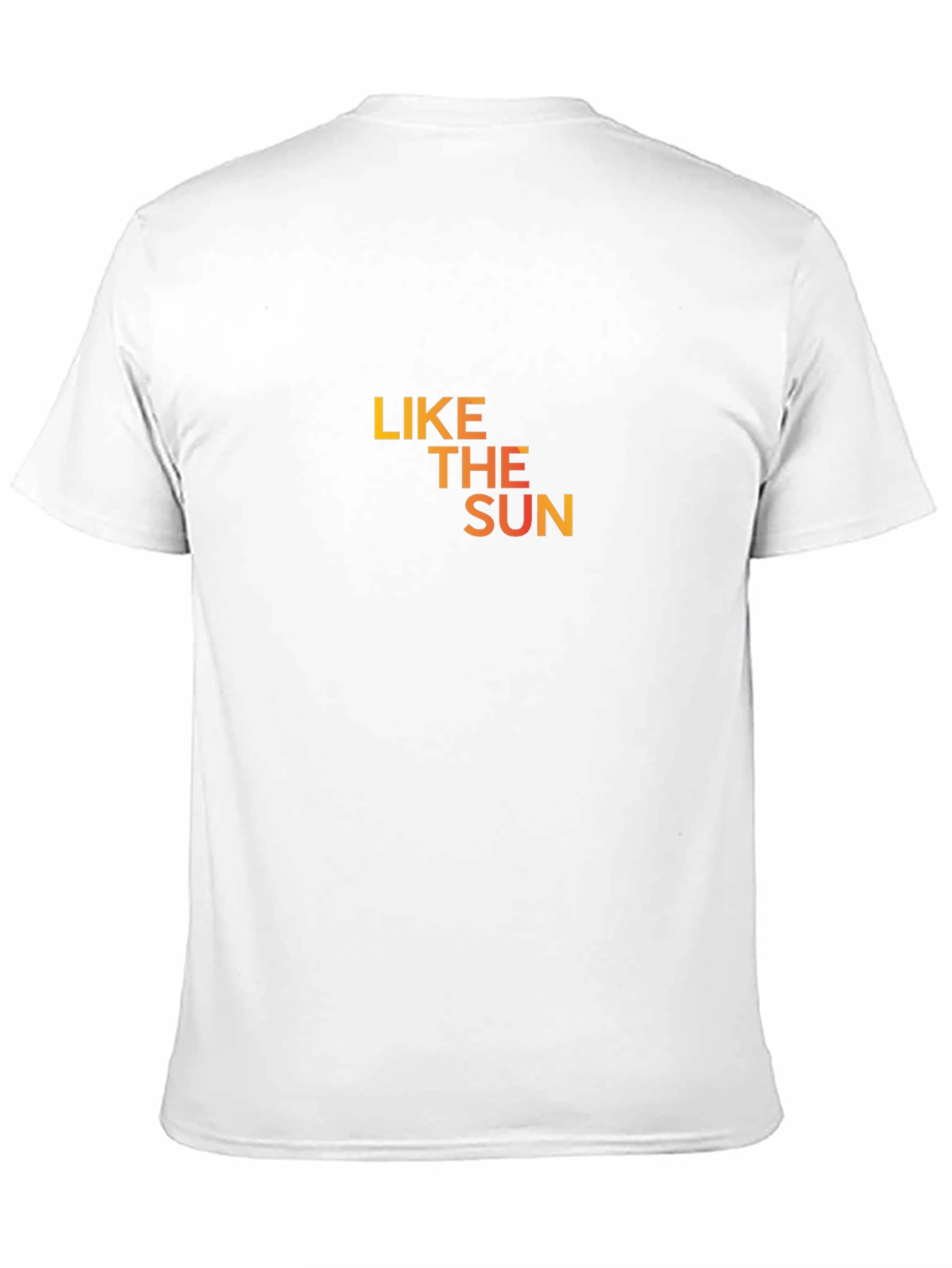 Like the Sun Graphic Tee - Black Cotton T-Shirt