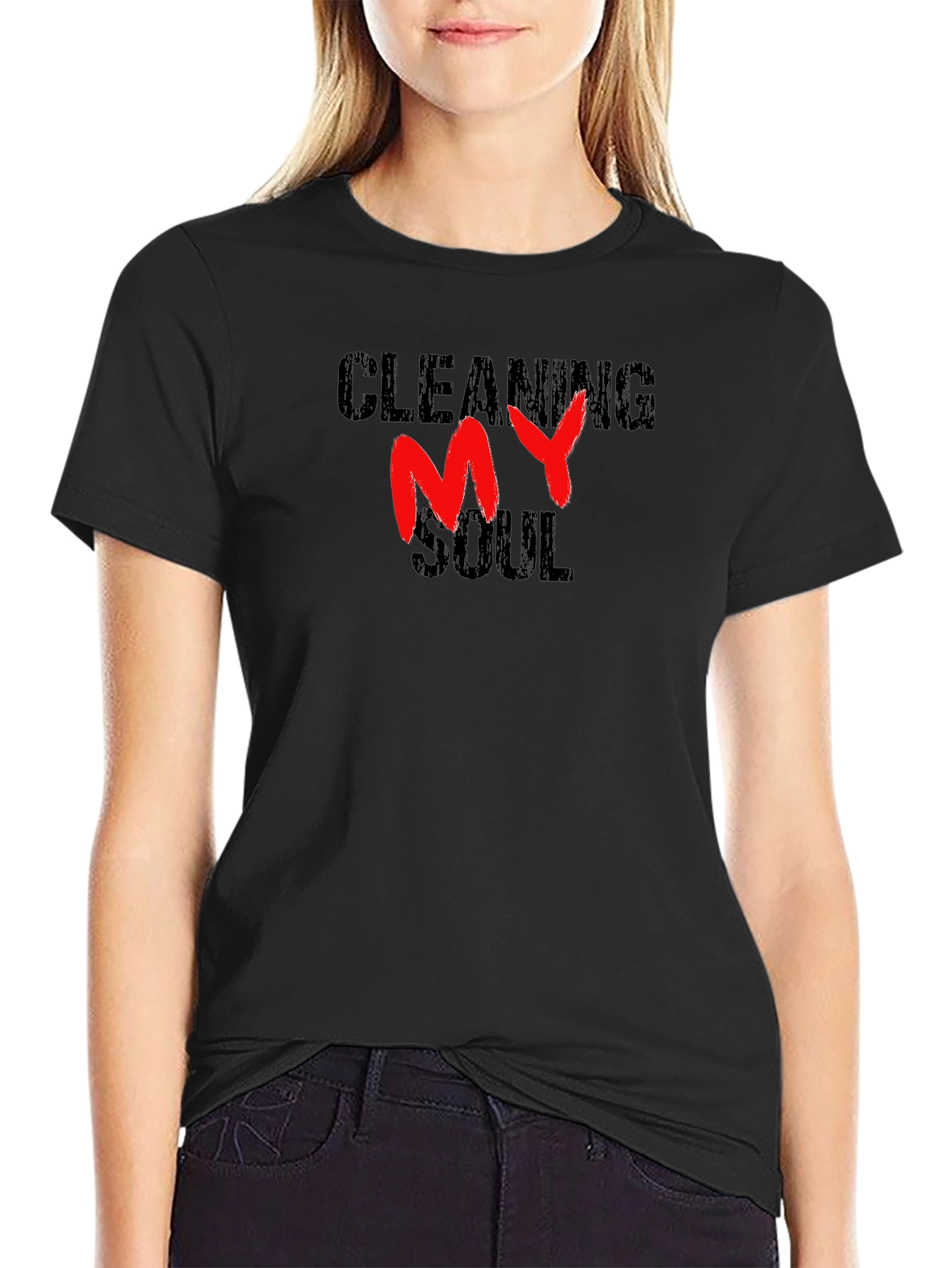 Cleaning My Soul Graphic T-Shirt