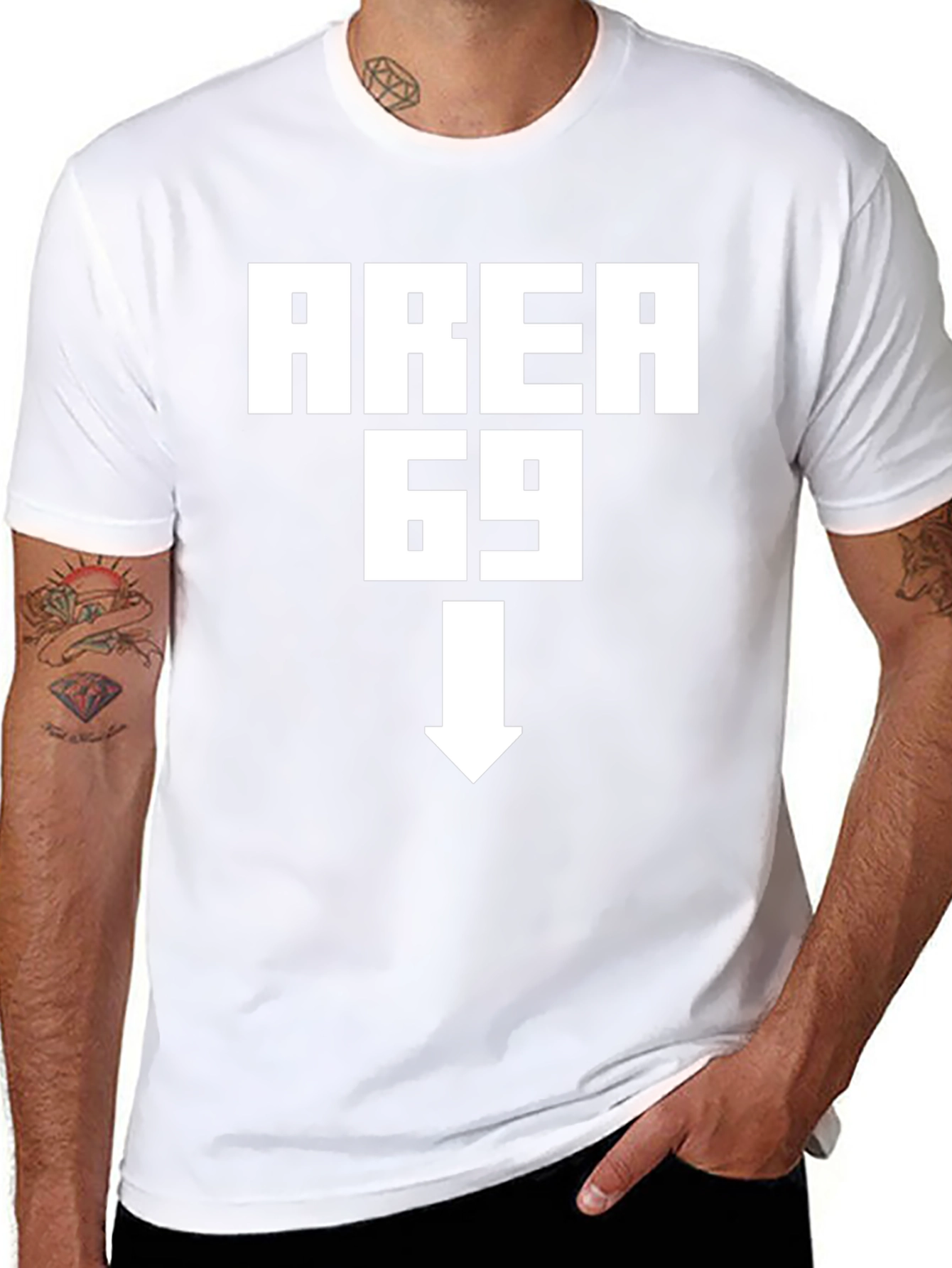 Area 69 T-Shirt - Funny Adult Humor Tee