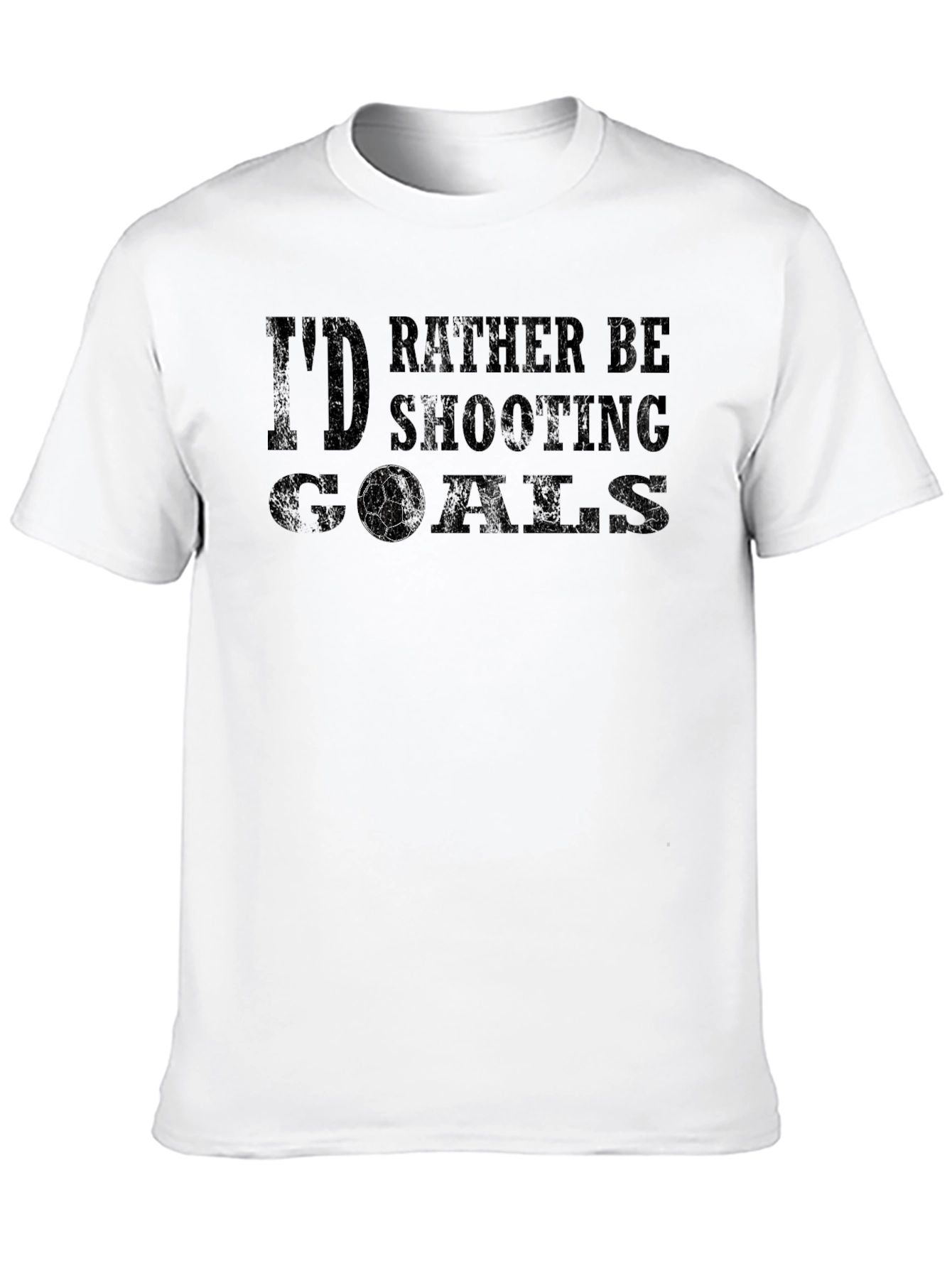 Id Rather Be Shooting Goals Graphic T-Shirt