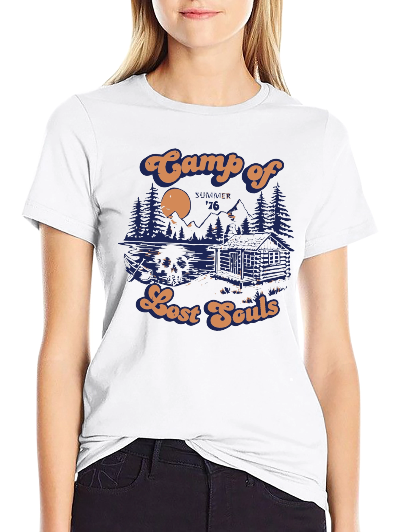 Camp of Lost Souls T-Shirt - Retro Summer 76