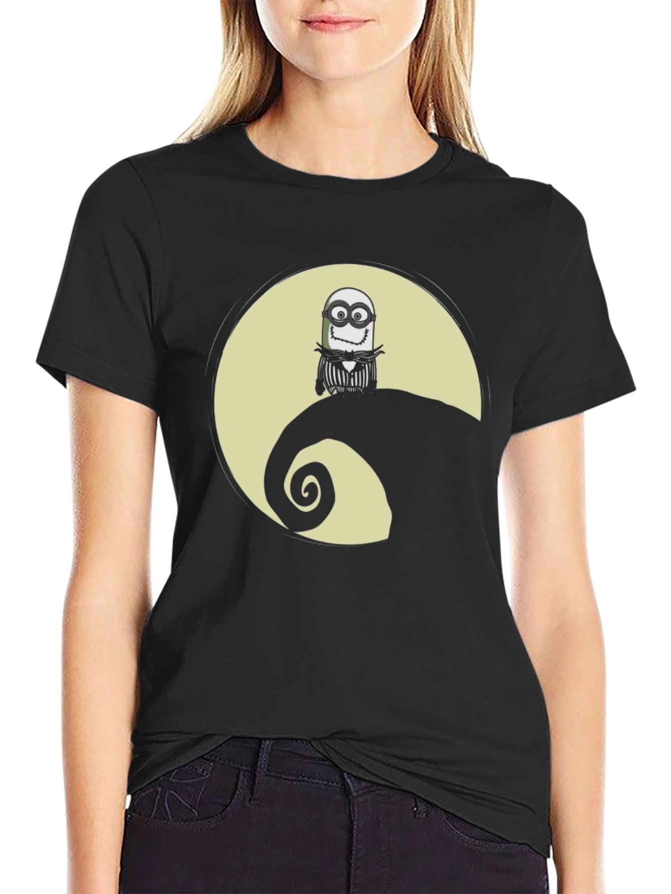 Minion Jack Skellington Graphic Tee