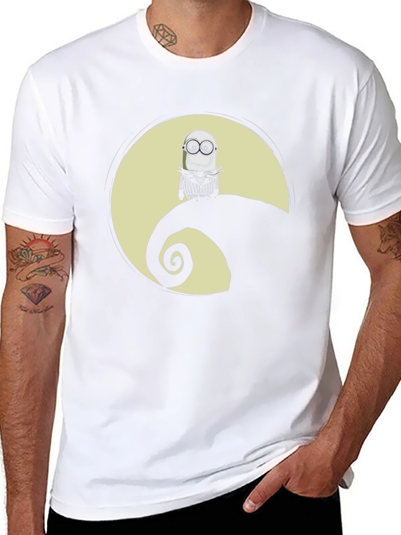 Minion Jack Skellington Graphic Tee