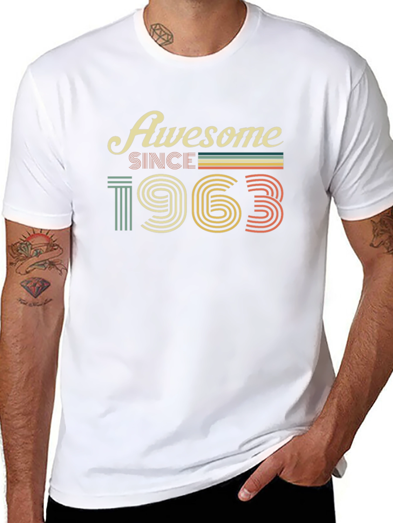 Awesome Since 1963 Graphic Tee