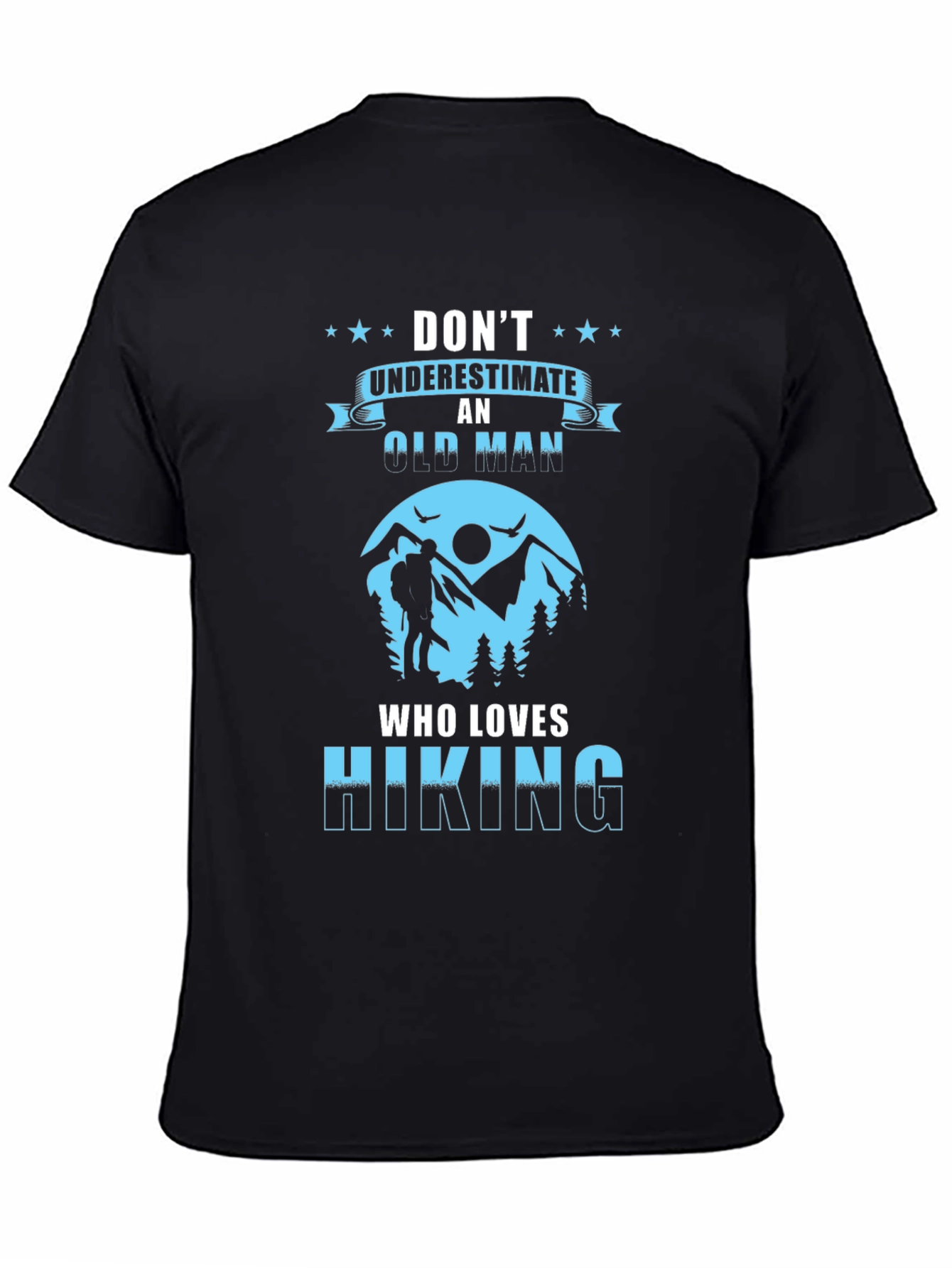 Old Man Hiking T-Shirt