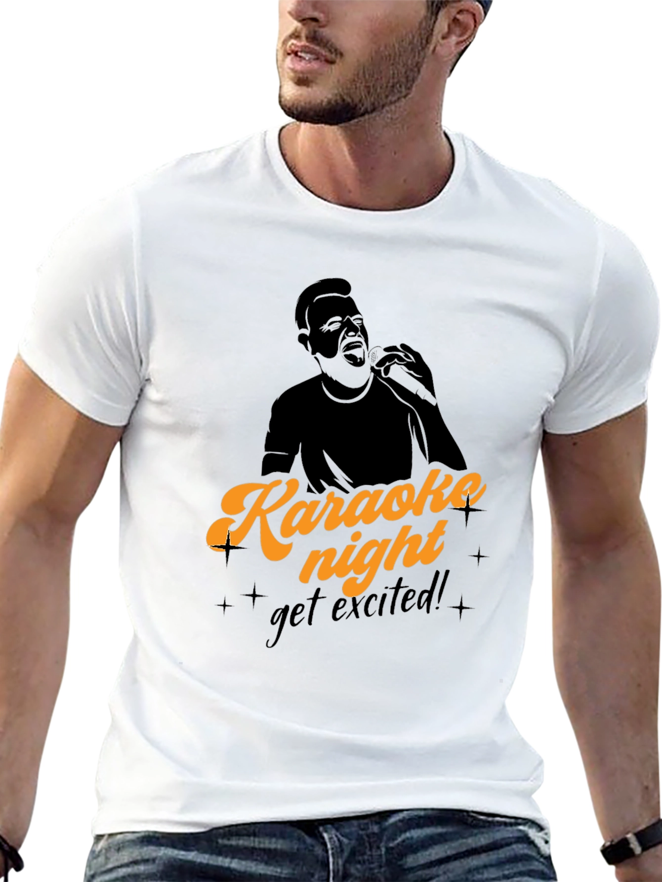 Karaoke Night T-Shirt - Get Excited!