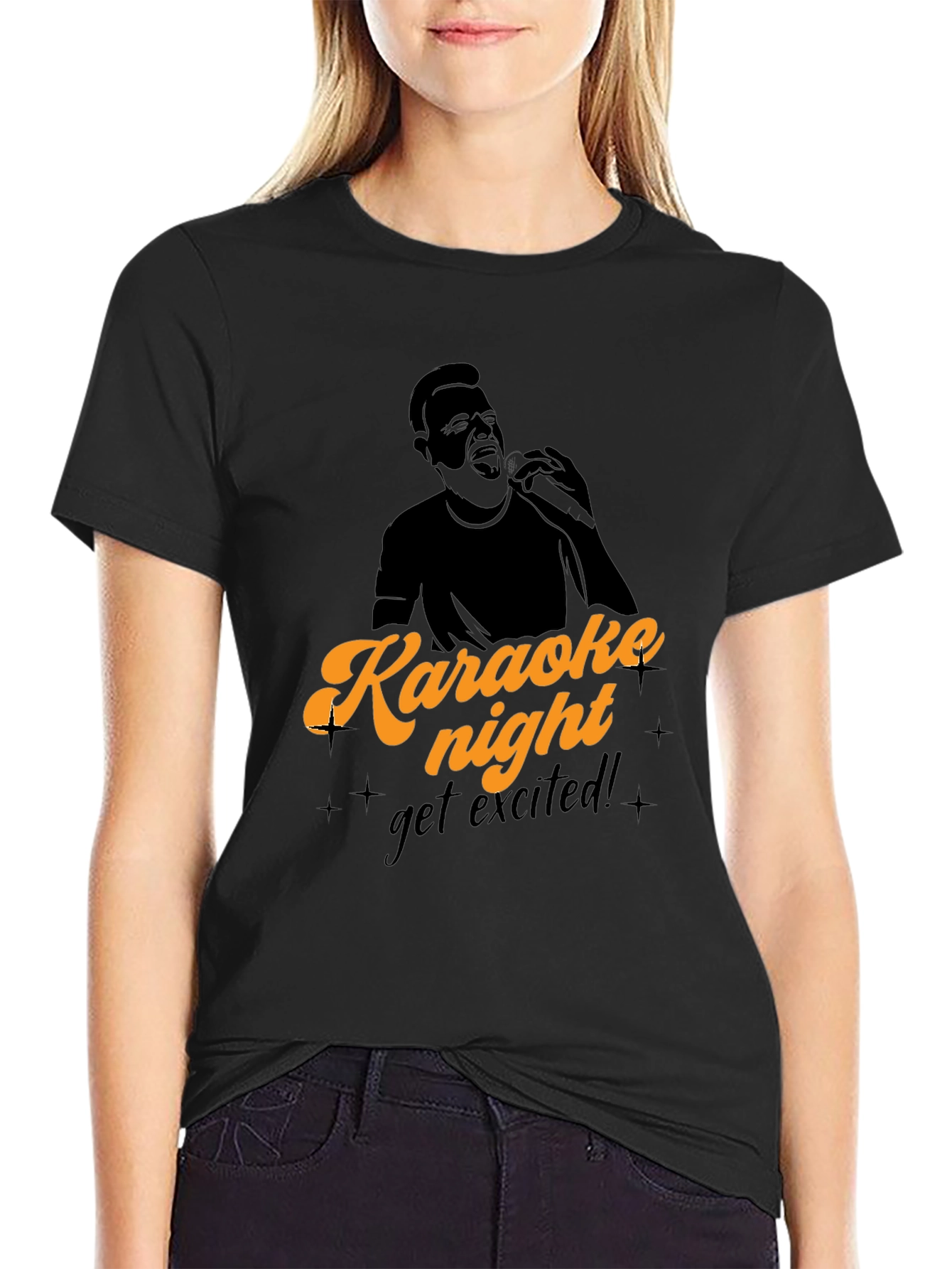Karaoke Night T-Shirt - Get Excited!