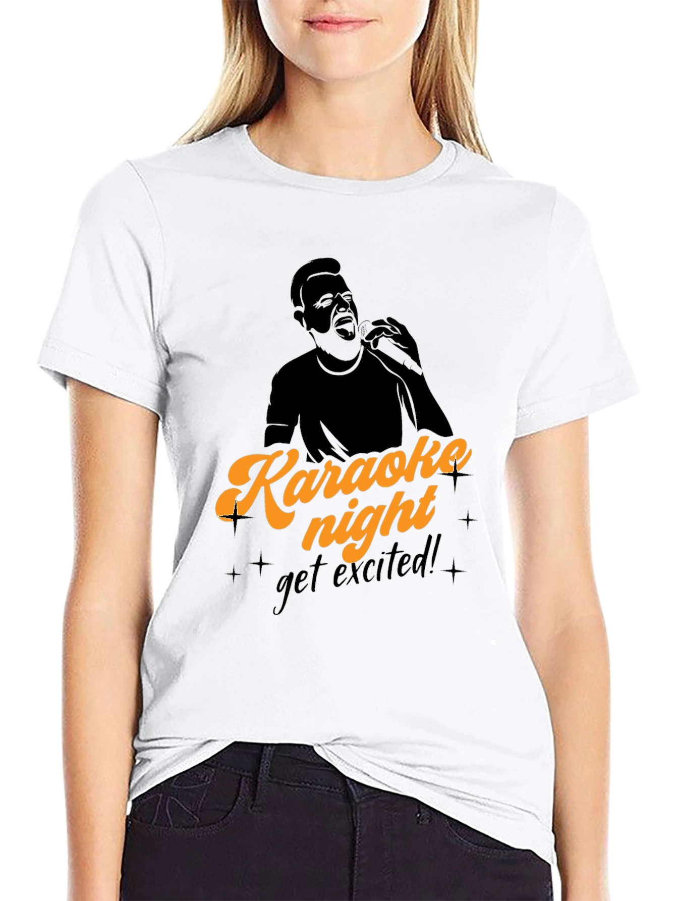 Karaoke Night T-Shirt - Get Excited!