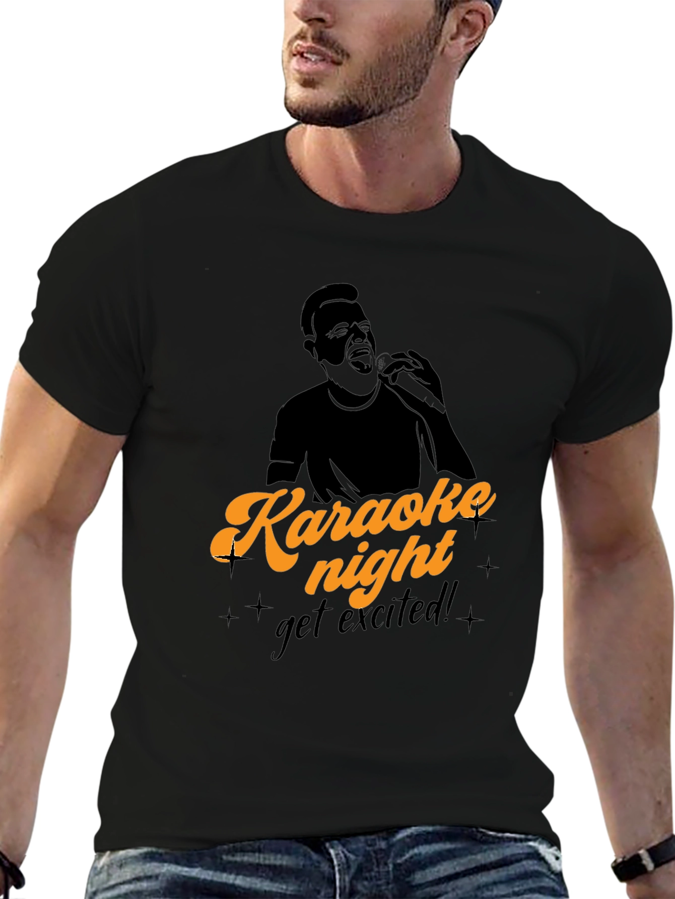 Karaoke Night T-Shirt - Get Excited!