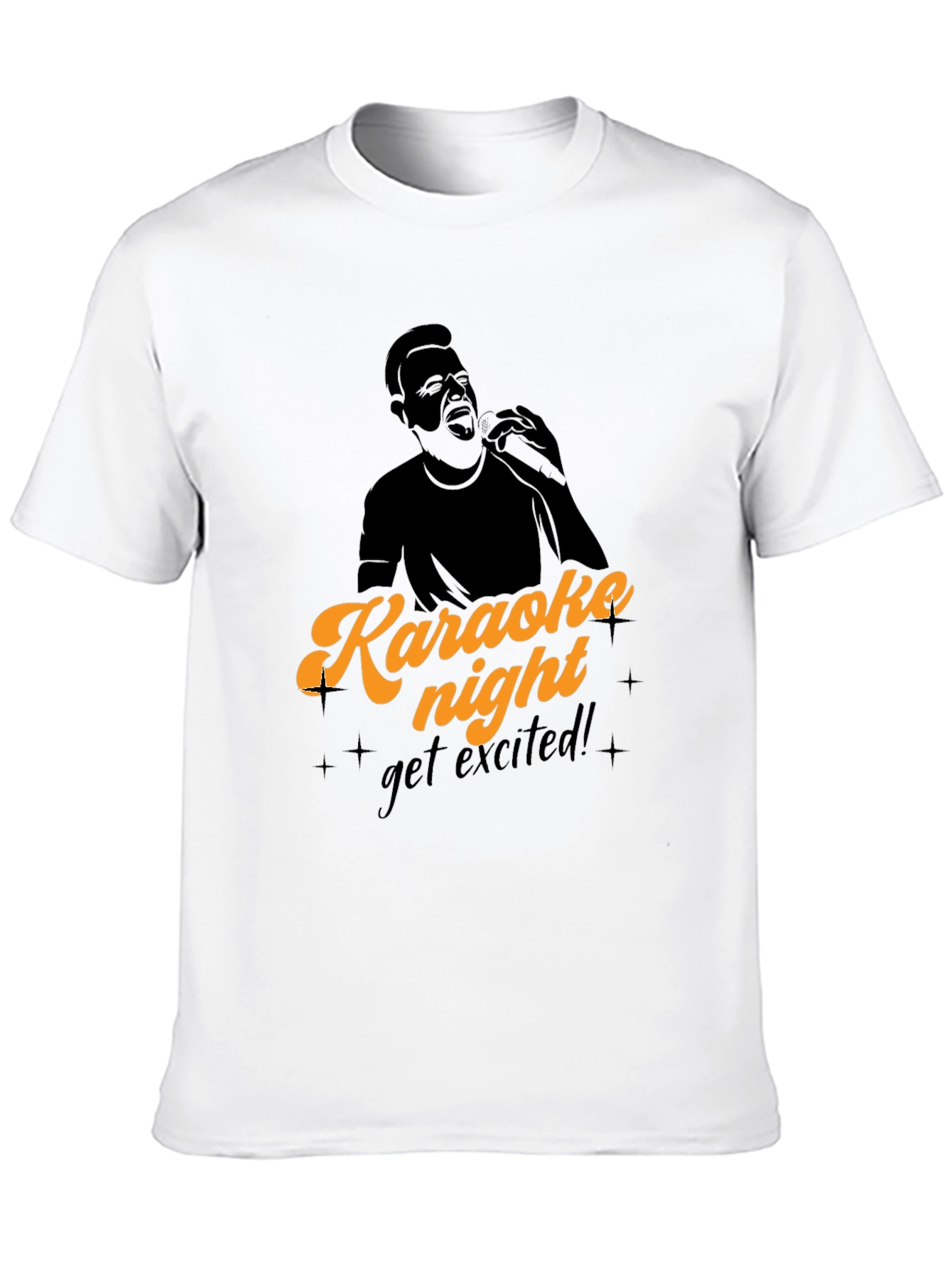 Karaoke Night T-Shirt - Get Excited!