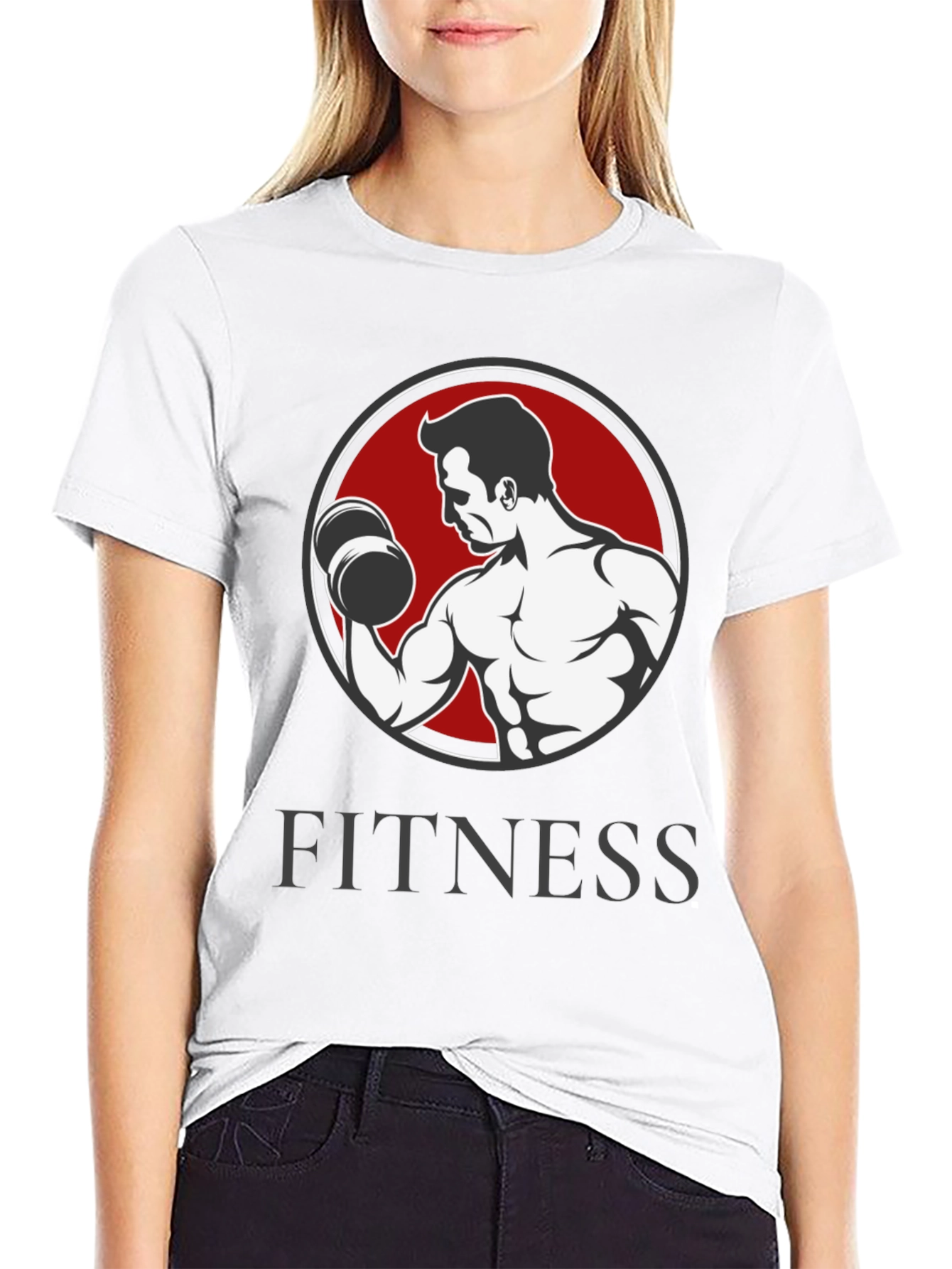 Fitness Graphic Tee - Gym Workout Shirt