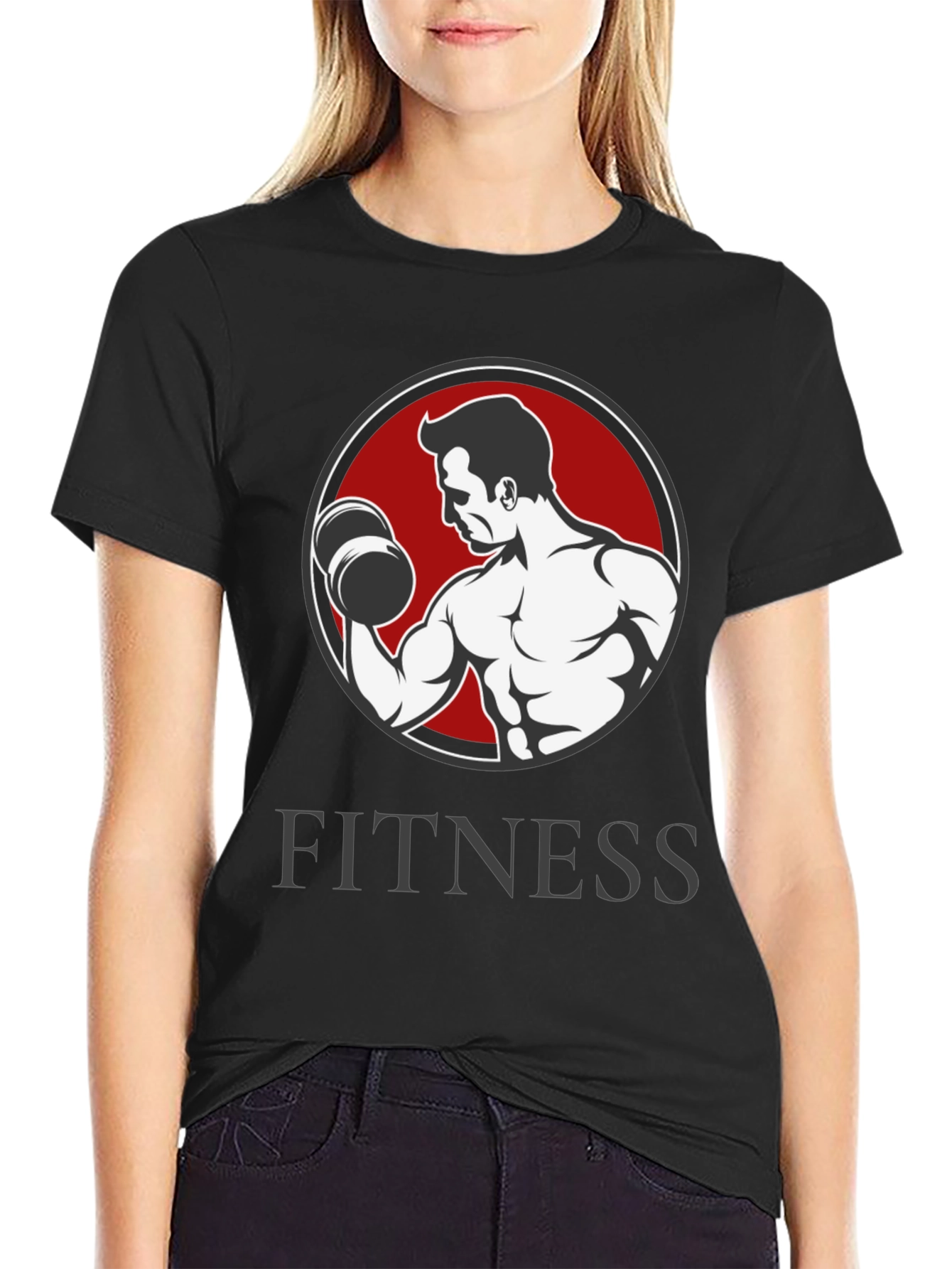 Fitness Graphic Tee - Gym Workout Shirt